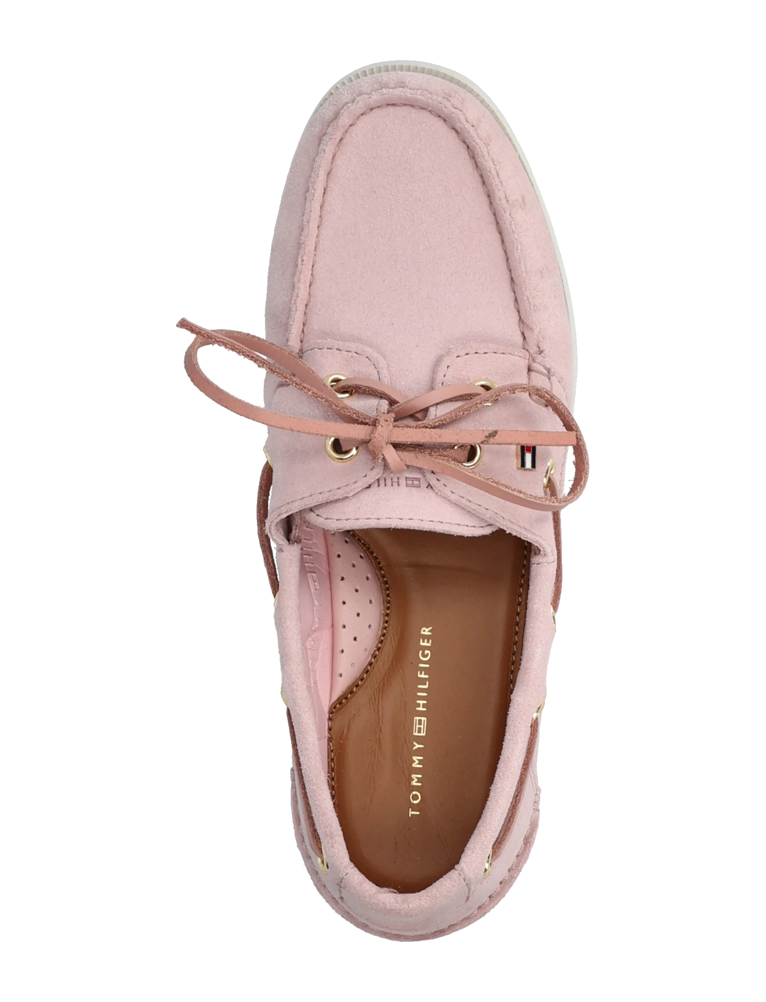 Tommy Hilfiger - HILFIGER SUEDE BOAT SHOE - sejlersko - foggy pink - 3