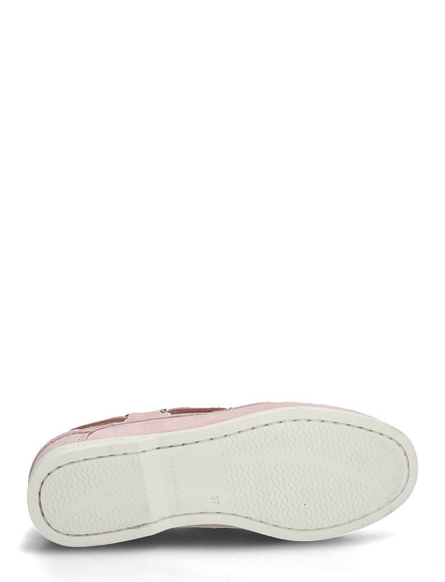 Tommy Hilfiger - HILFIGER SUEDE BOAT SHOE - chaussure bateau - foggy pink - 4