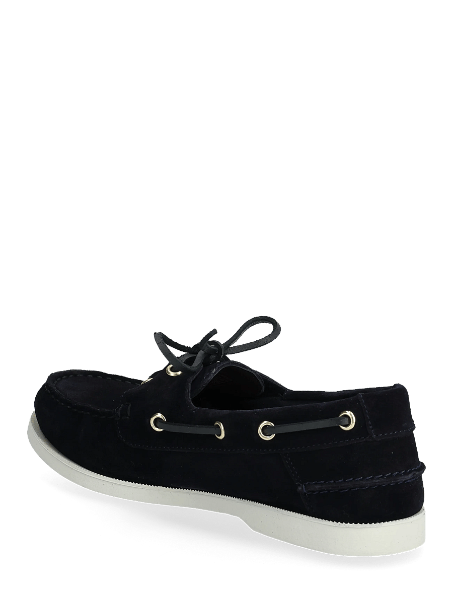 Tommy Hilfiger - HILFIGER SUEDE BOAT SHOE - mokasinai - space blue - 2