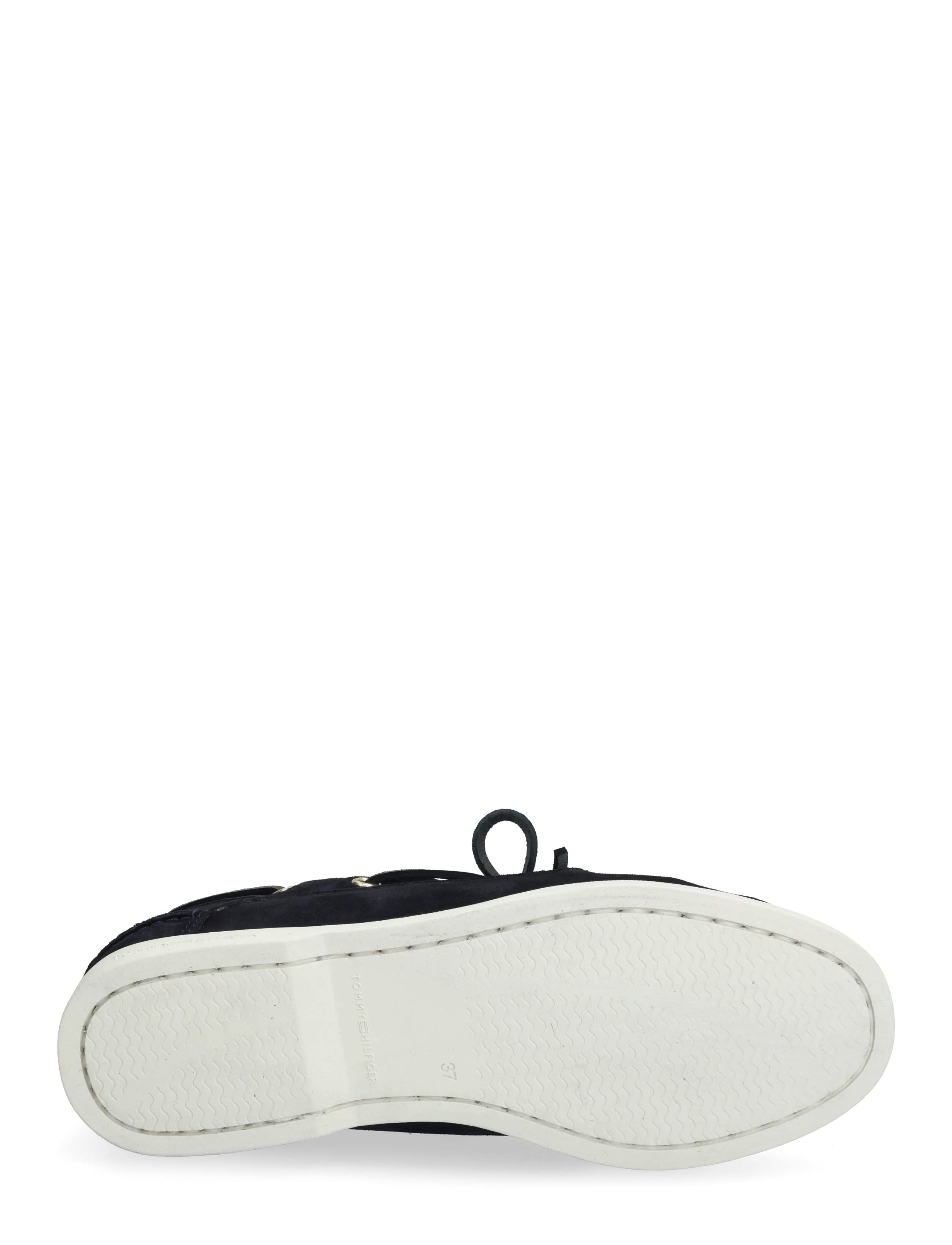 Tommy Hilfiger - HILFIGER SUEDE BOAT SHOE - sejlersko - space blue - 4
