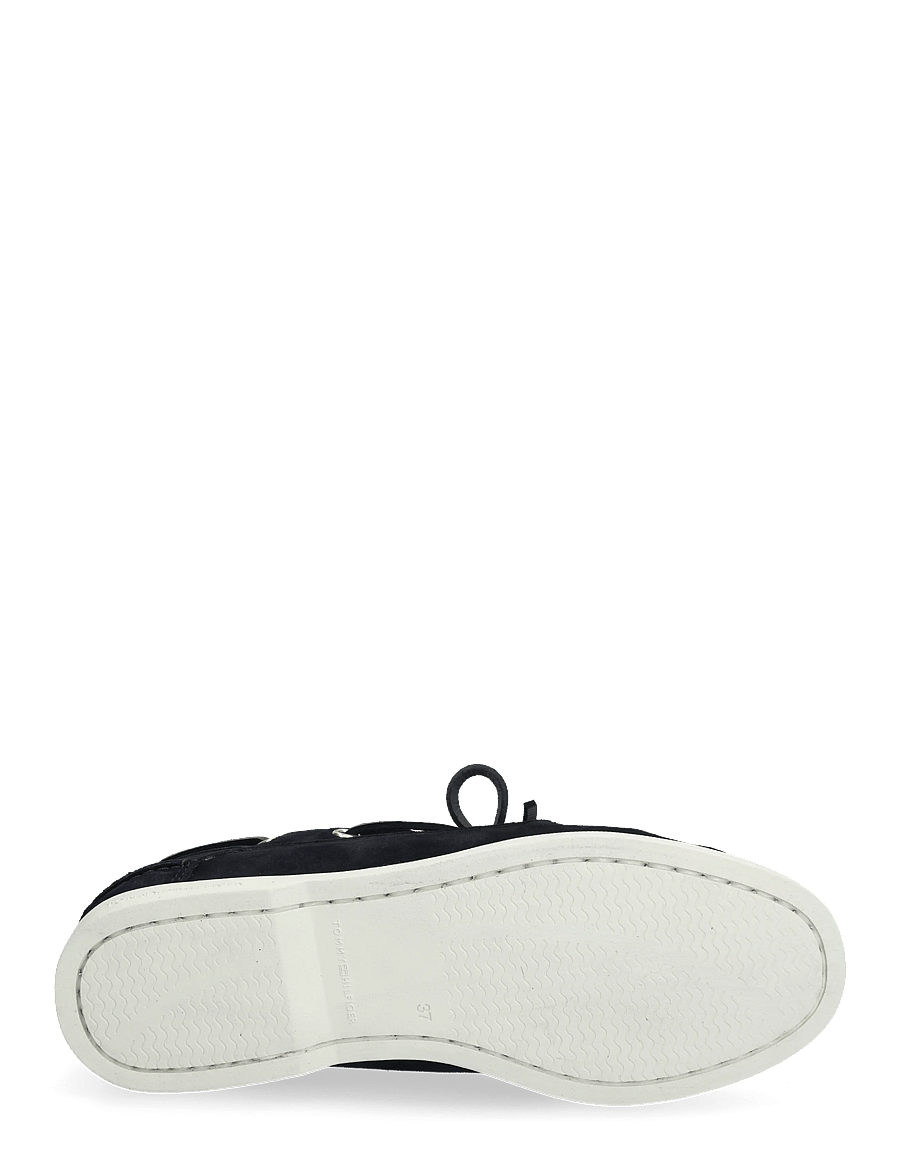 Tommy Hilfiger - HILFIGER SUEDE BOAT SHOE - mokasinai - space blue - 4