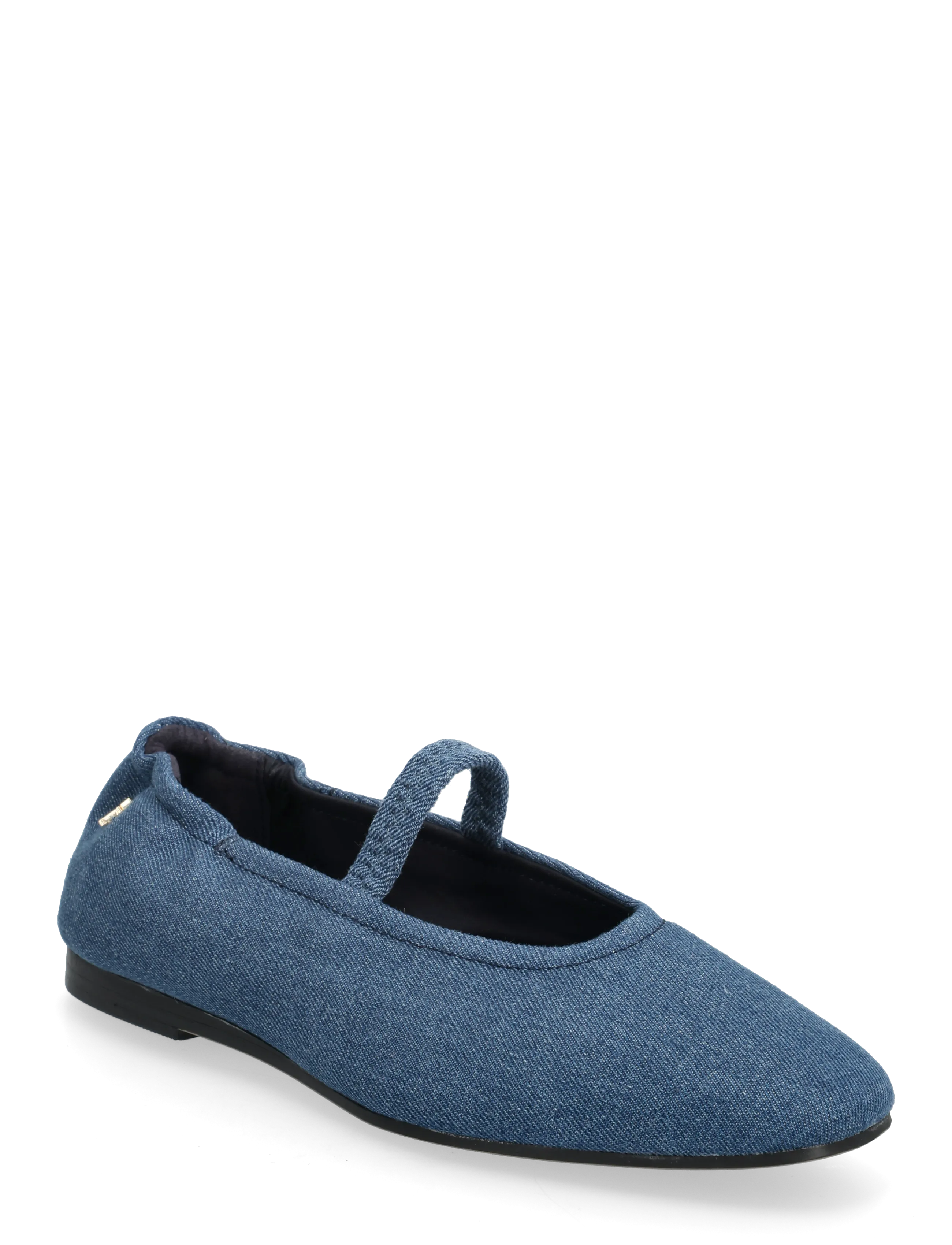 Tommy Hilfiger Denim Ellastic Ballerina, Kvinder, Mary Jane Ballerinaer, Blå, Str: 40