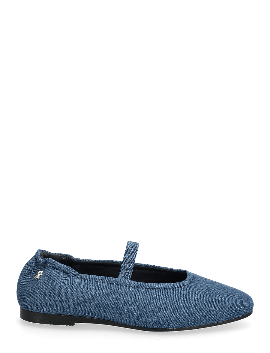 Tommy Hilfiger - DENIM ELLASTIC BALLERINA - erilised sündmused - denim - 1