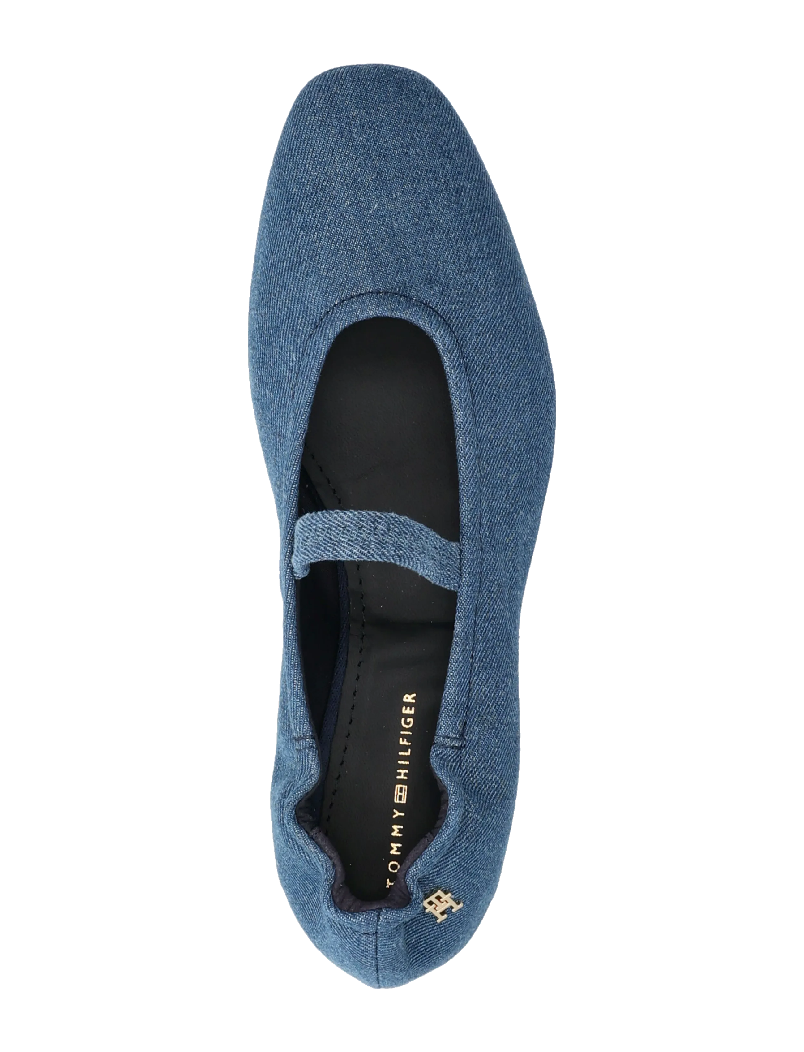 Tommy Hilfiger - DENIM ELLASTIC BALLERINA - erilised sündmused - denim - 3