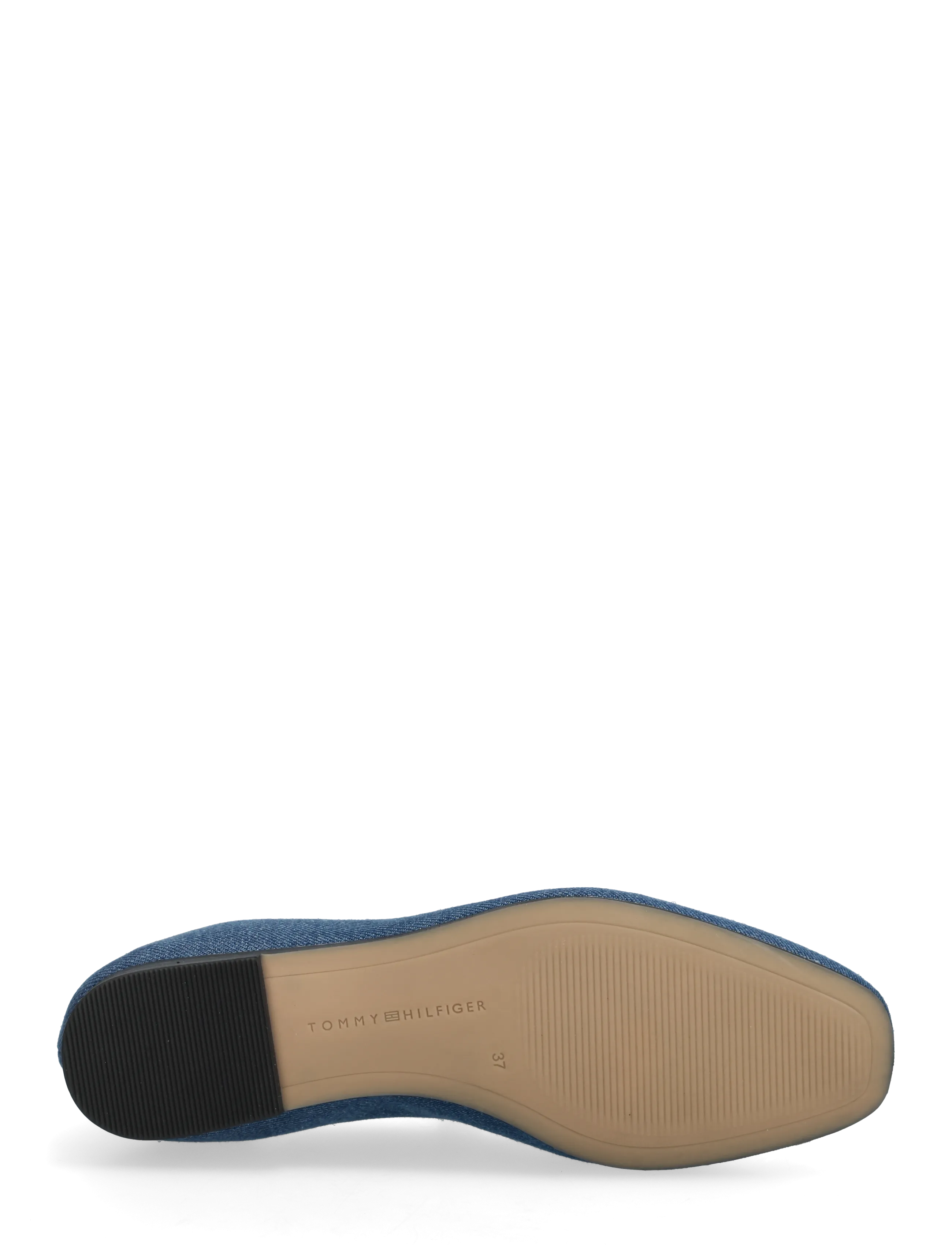 Tommy Hilfiger - DENIM ELLASTIC BALLERINA - erilised sündmused - denim - 4