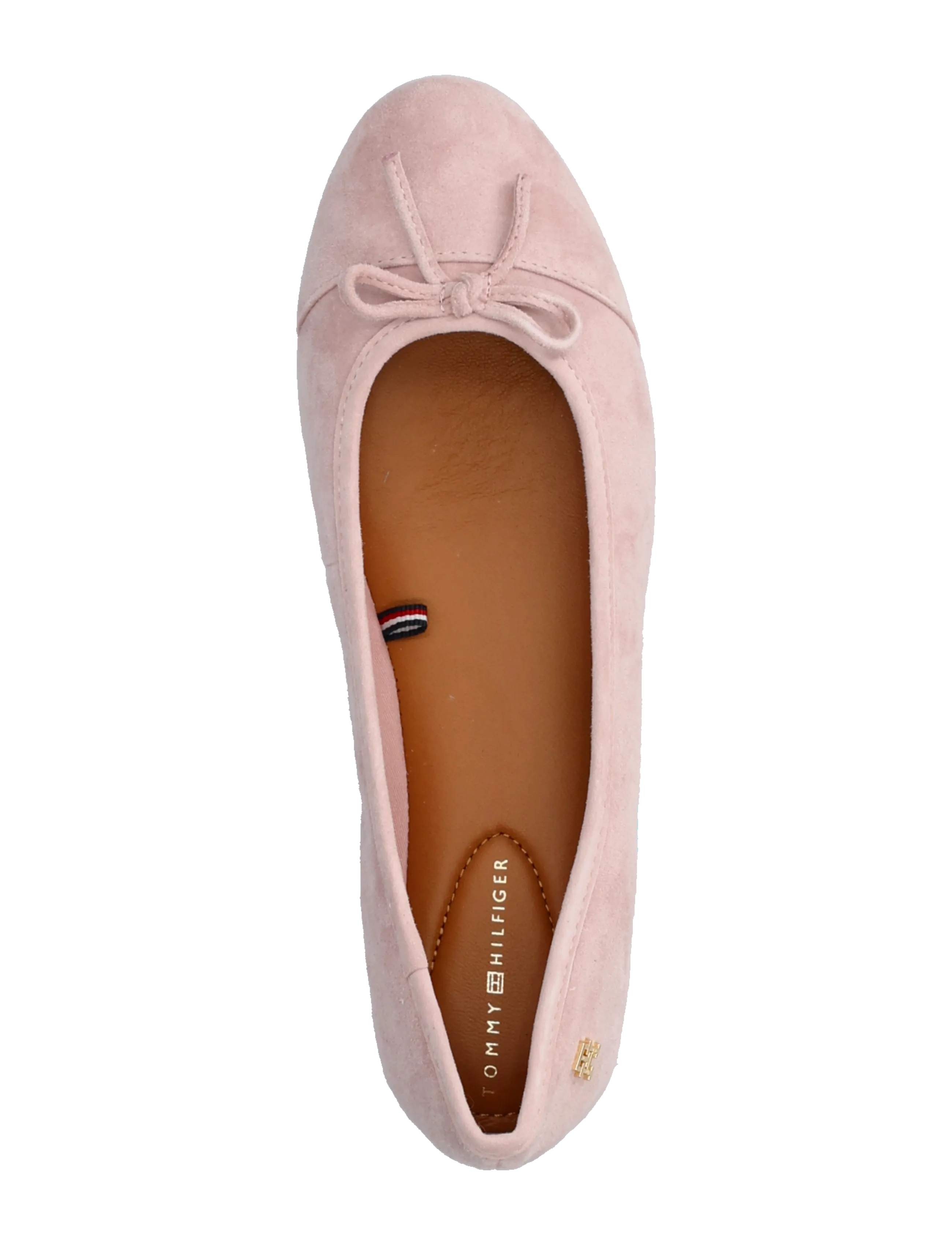 Tommy Hilfiger - HILFIGER SUEDE BALLERINA - særlige begivenheder - foggy pink - 3