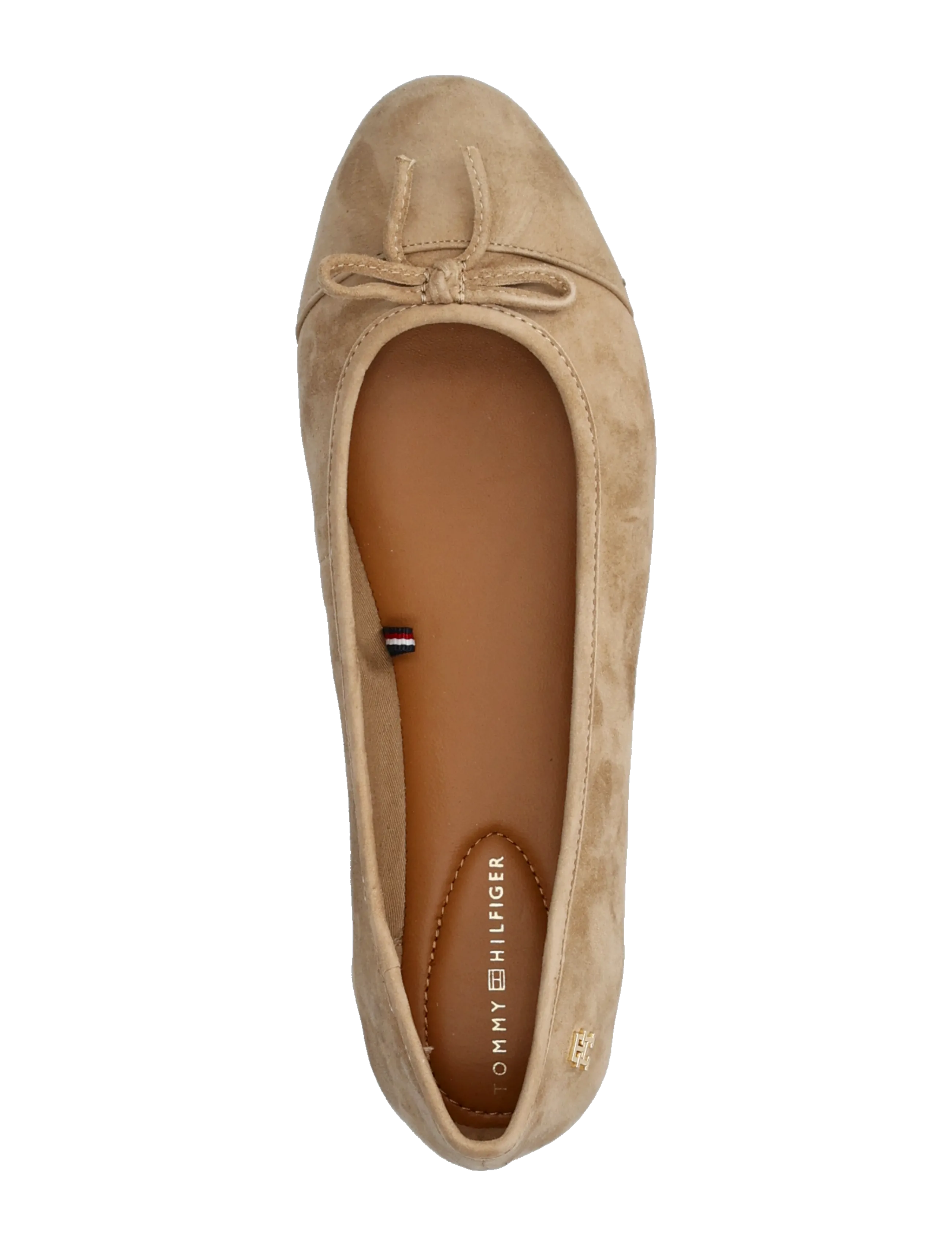 Tommy Hilfiger - HILFIGER SUEDE BALLERINA - special occasions - safari canvas - 3