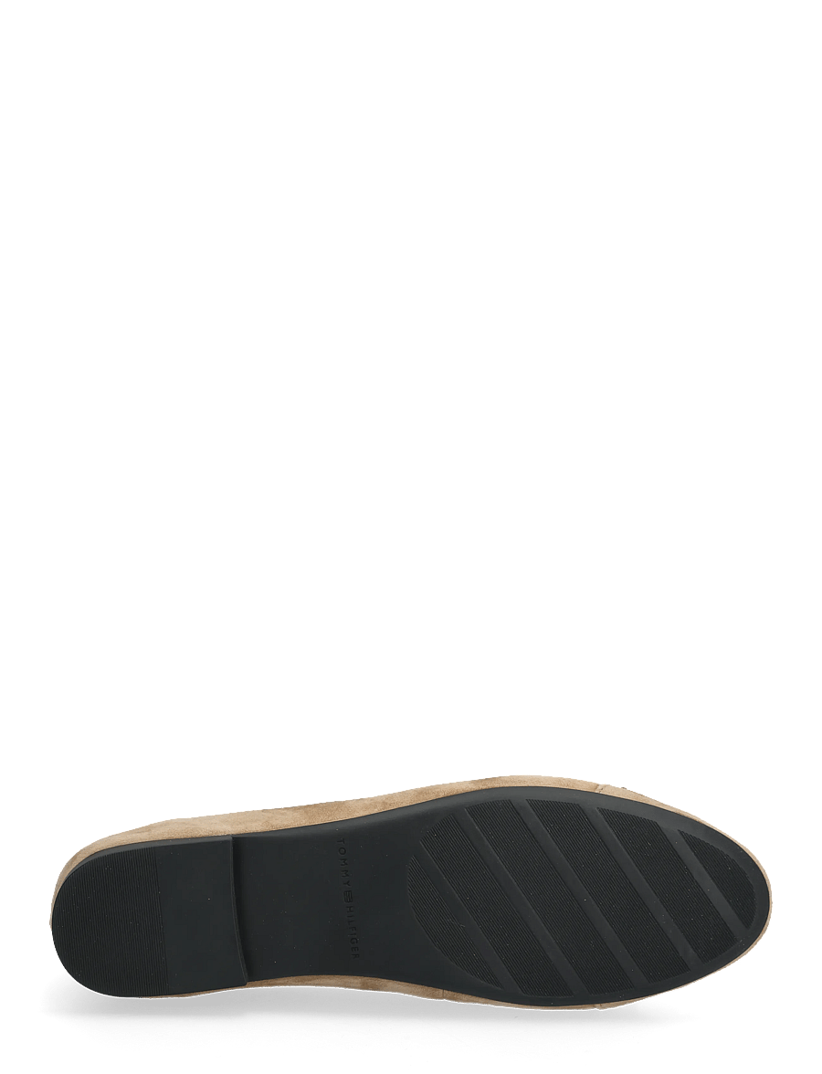 Tommy Hilfiger - HILFIGER SUEDE BALLERINA - besondere anlässe - safari canvas - 4