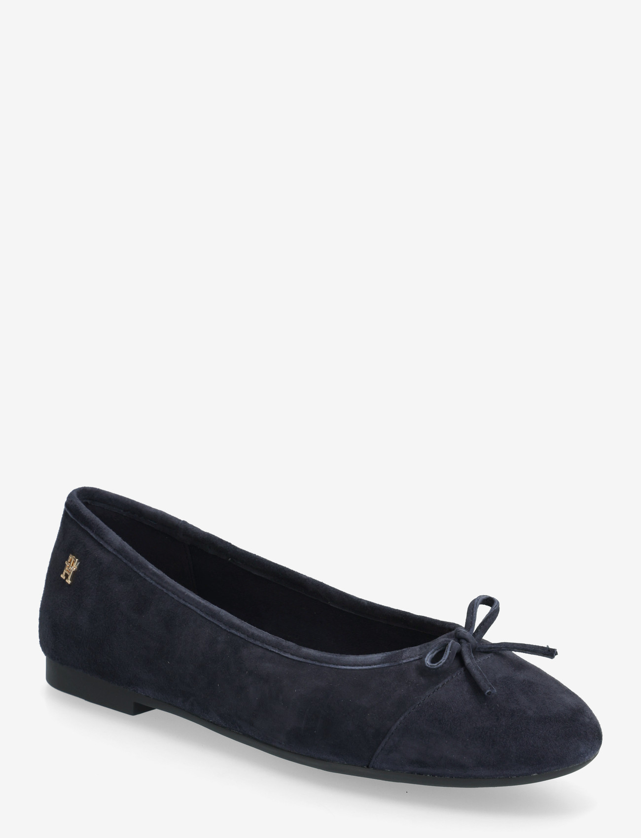Tommy Hilfiger - HILFIGER SUEDE BALLERINA - erilised sündmused - space blue - 0