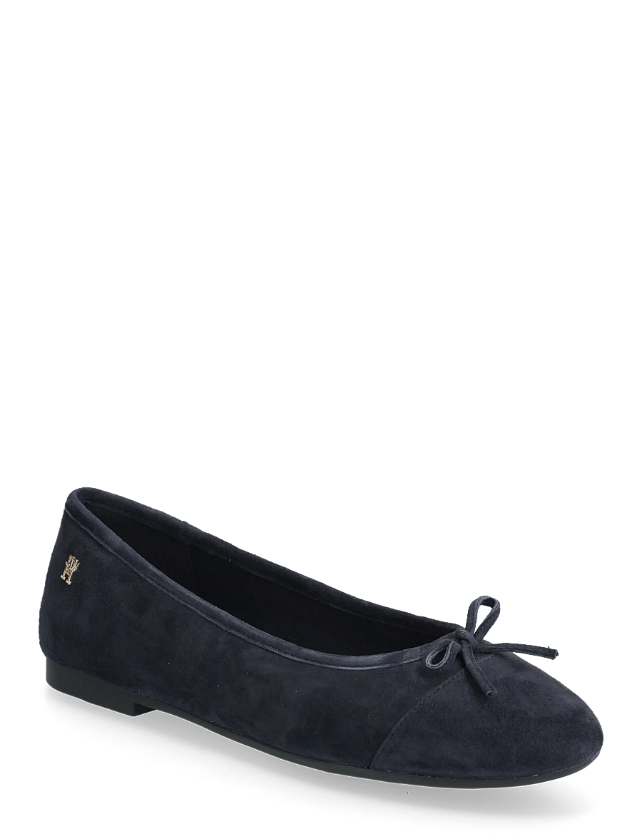 Tommy Hilfiger - HILFIGER SUEDE BALLERINA - særlige begivenheder - space blue - 0