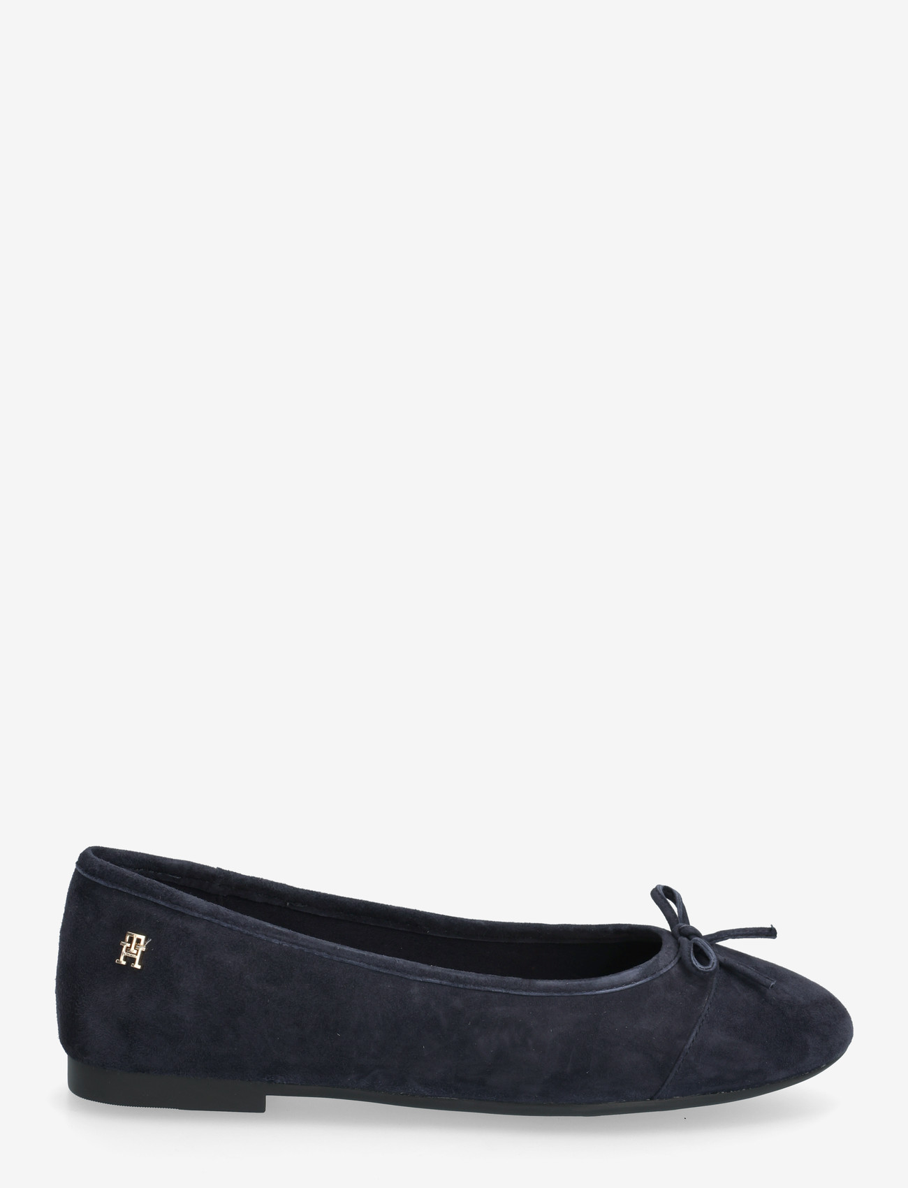 Tommy Hilfiger - HILFIGER SUEDE BALLERINA - erilised sündmused - space blue - 1