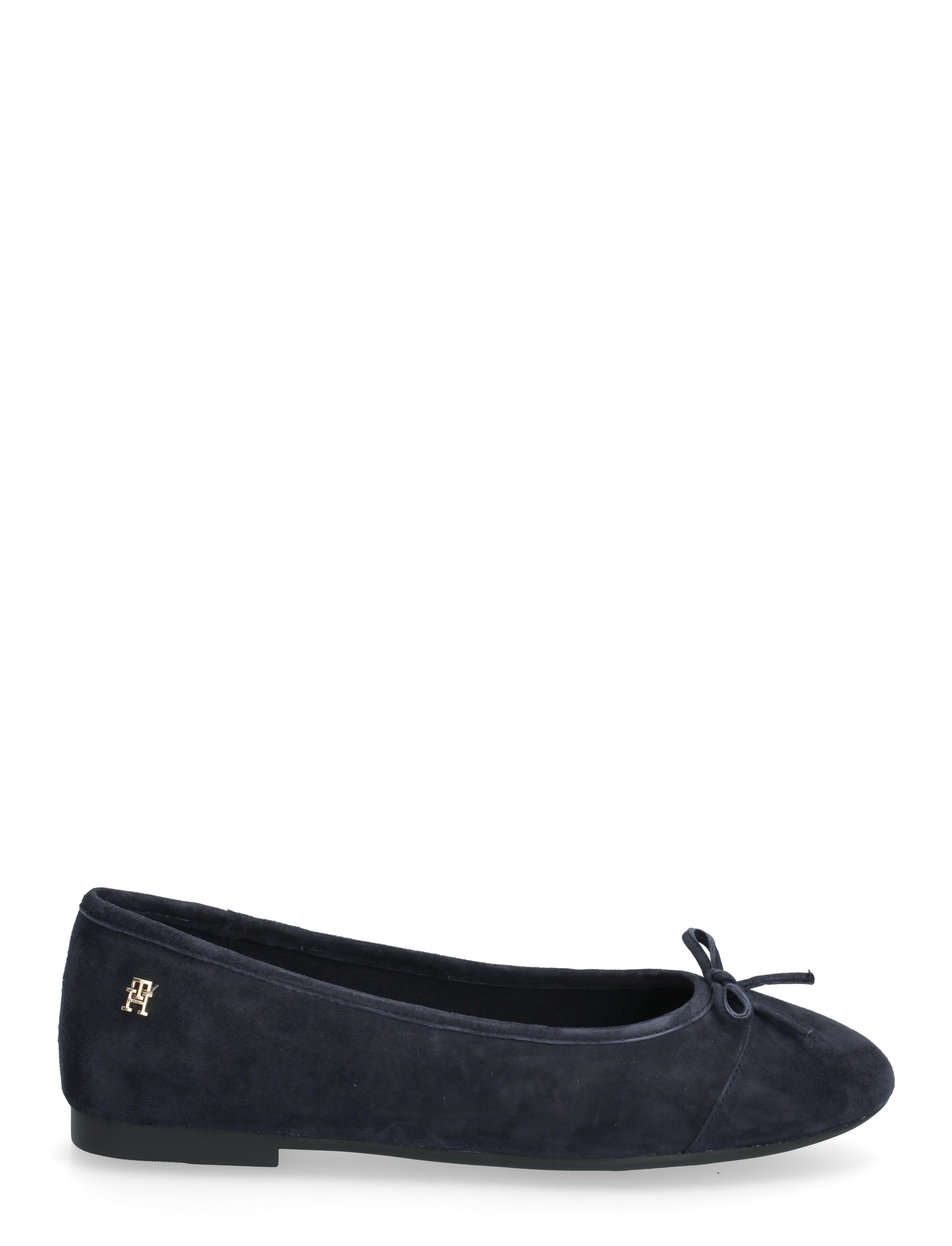 Tommy Hilfiger - HILFIGER SUEDE BALLERINA - besondere anlässe - space blue - 1