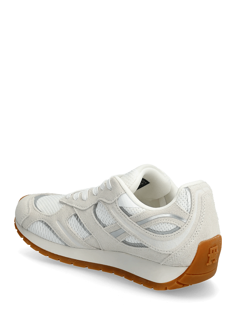 Tommy Hilfiger - TH CHIC SUEDE RETRO RUNNER - konfirmatsioon - white ecru - 2