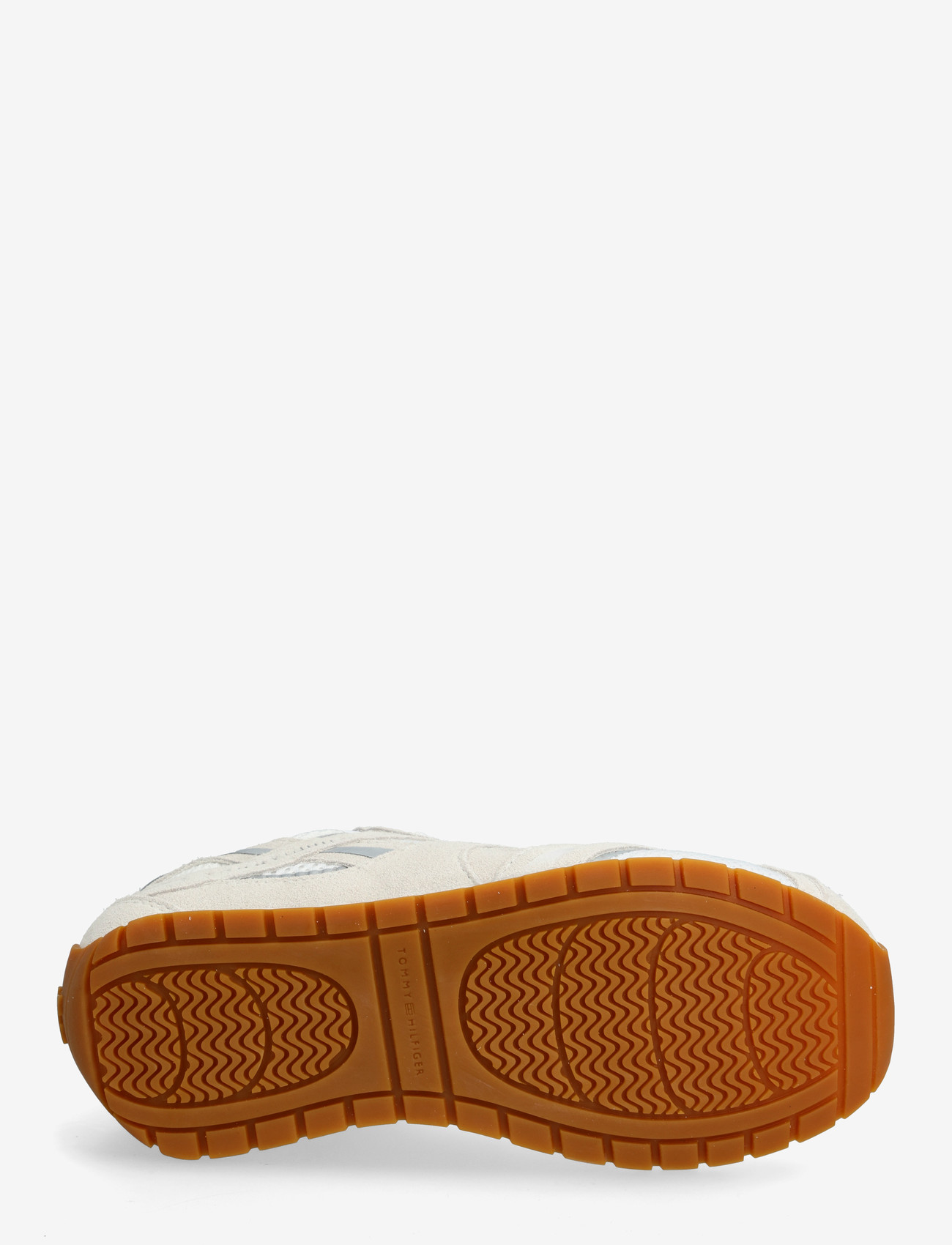 Tommy Hilfiger - TH CHIC SUEDE RETRO RUNNER - konfirmationstøj - white ecru - 4