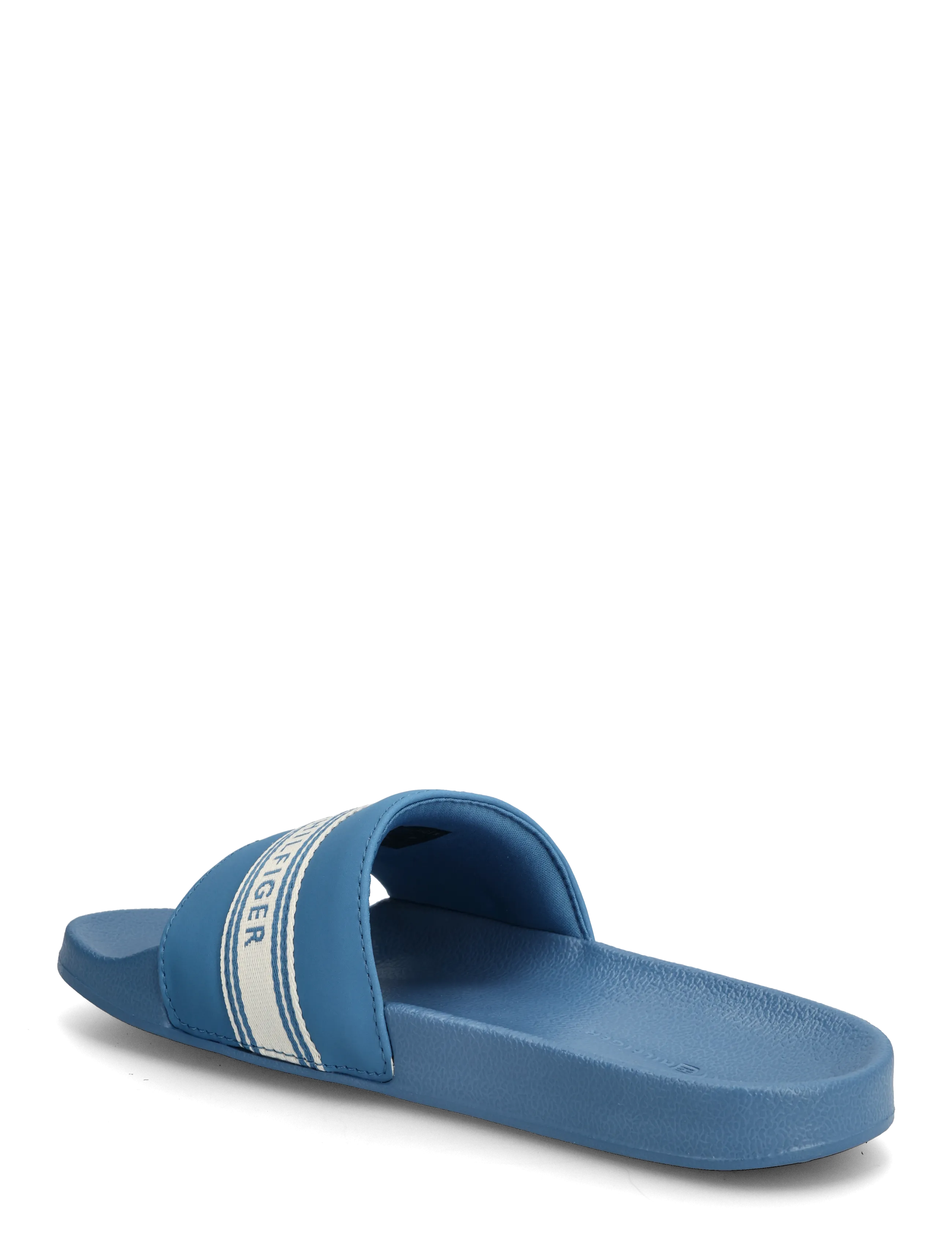 Tommy Hilfiger - TH WEBBING POOL SLIDE - pool-sandalen - cobalt steel - 2