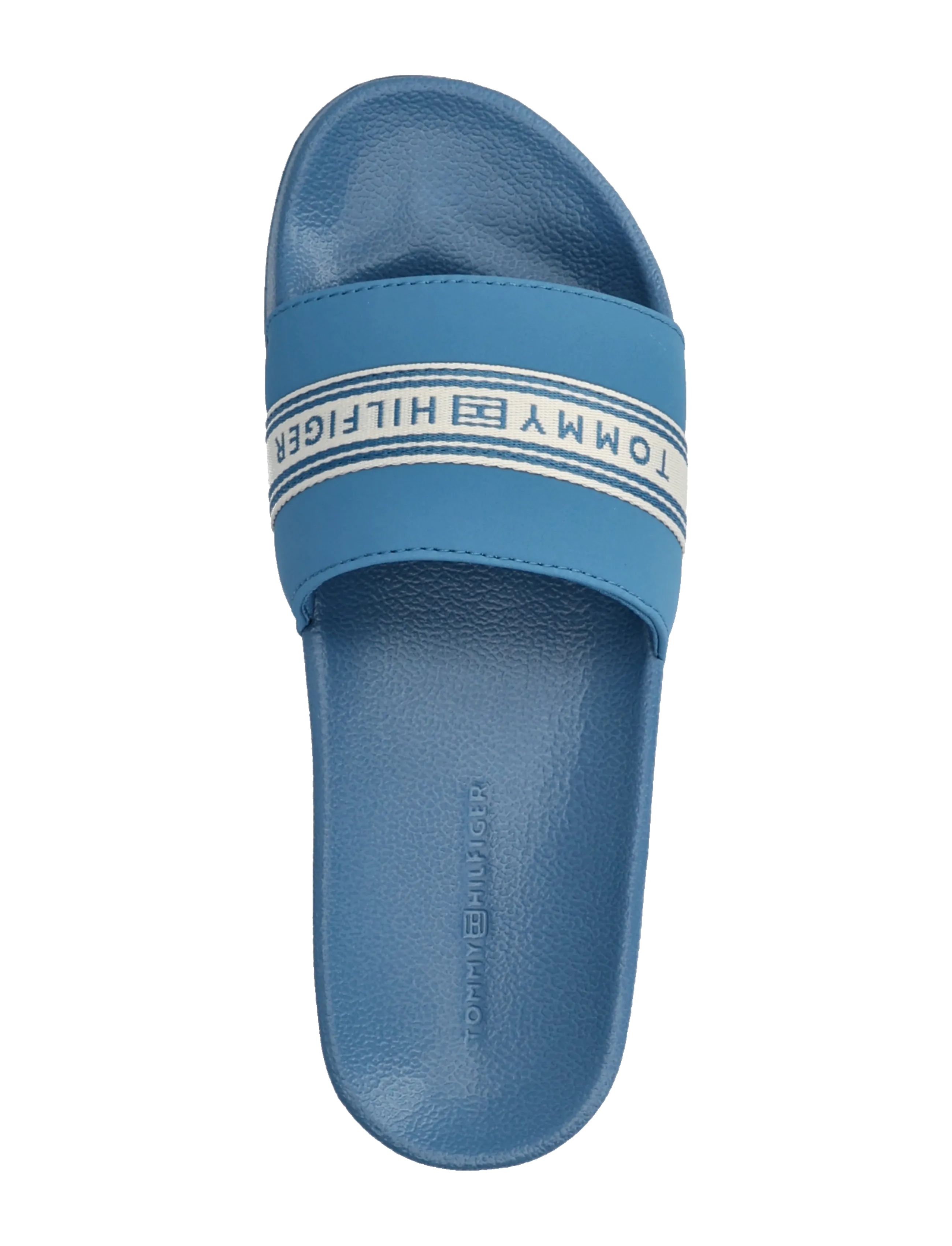 Tommy Hilfiger - TH WEBBING POOL SLIDE - pool-sandalen - cobalt steel - 3