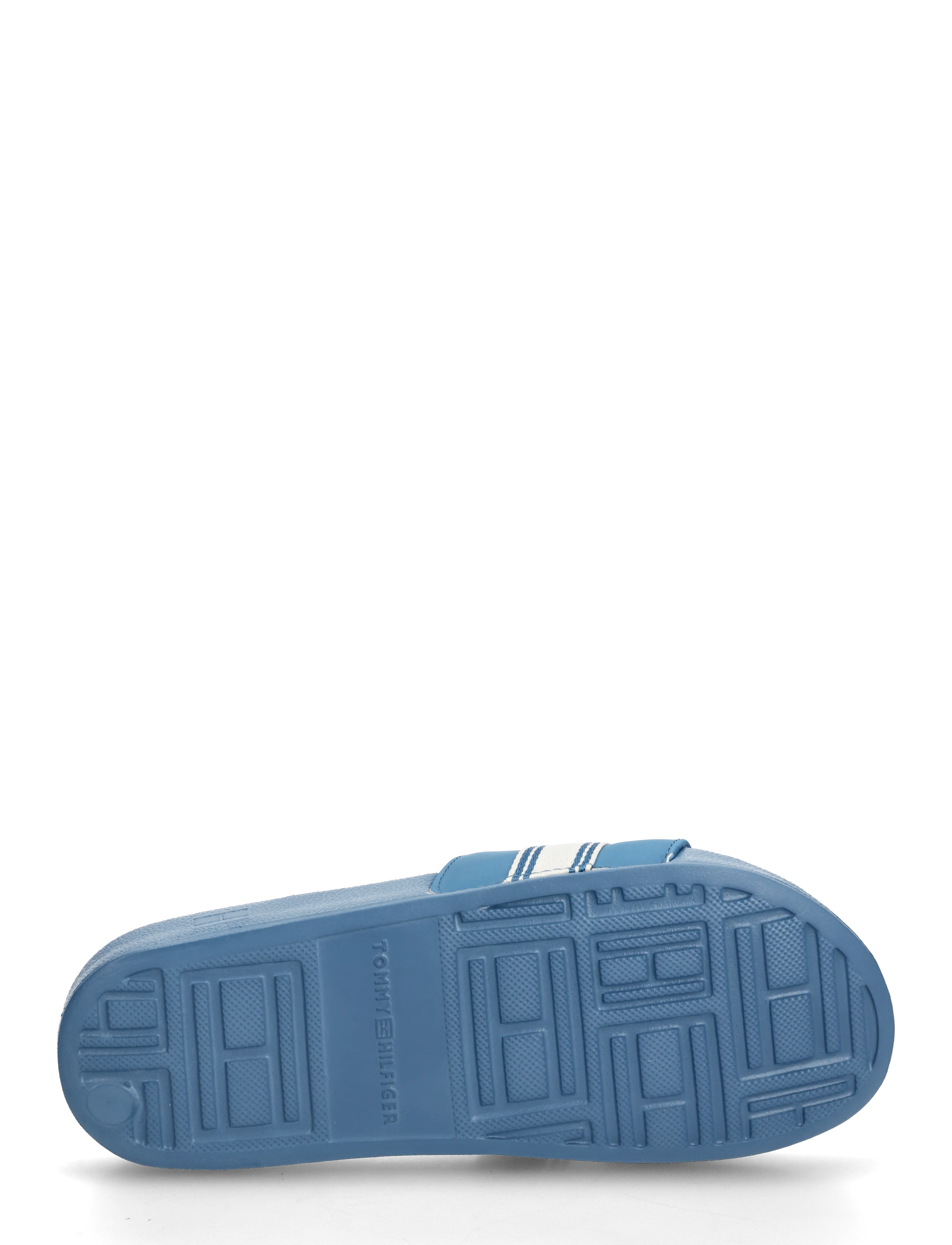 Tommy Hilfiger - TH WEBBING POOL SLIDE - pool-sandalen - cobalt steel - 4