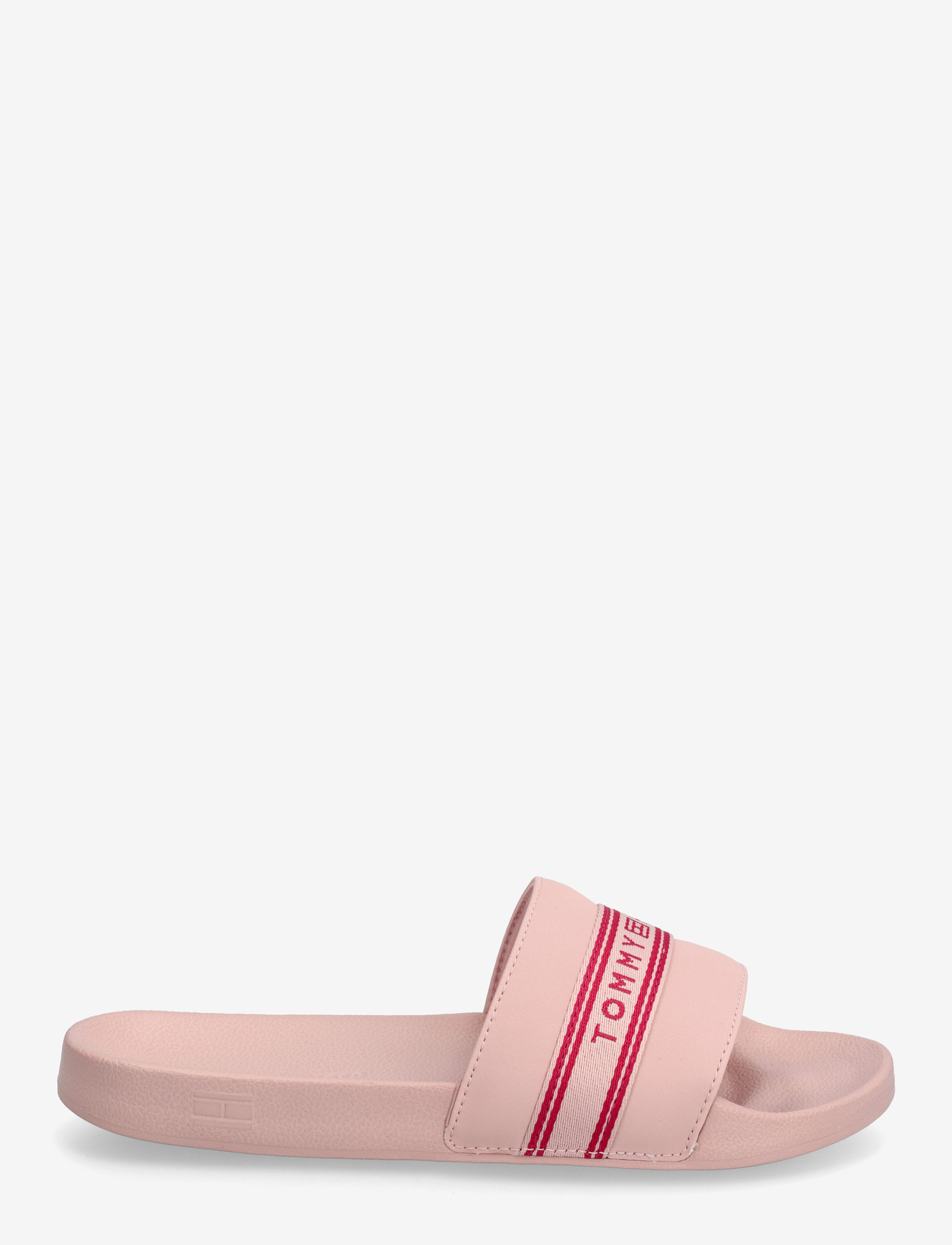 Tommy Hilfiger - TH WEBBING POOL SLIDE - skor - foggy pink - 1