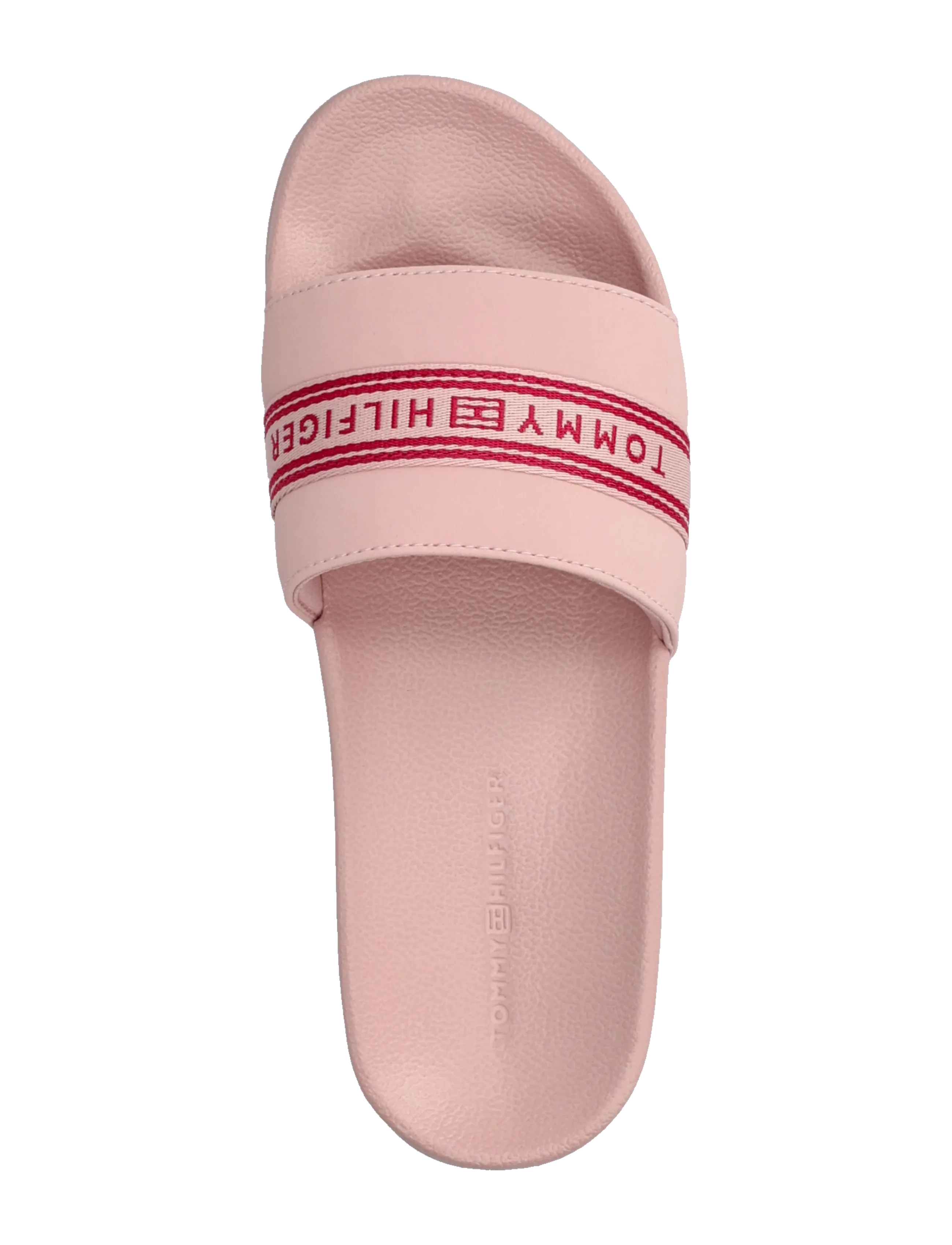 Tommy Hilfiger - TH WEBBING POOL SLIDE - shoes - foggy pink - 3