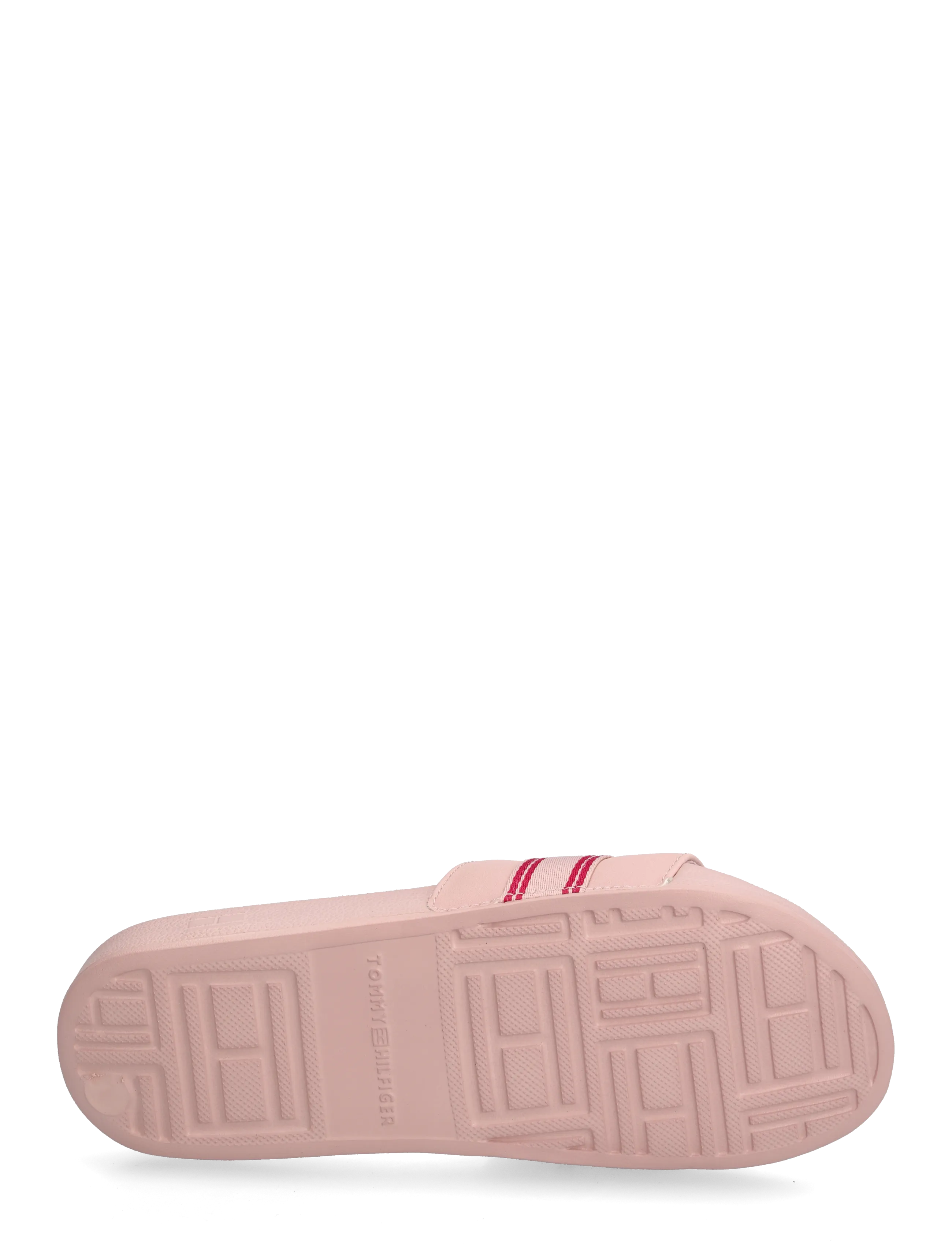 Tommy Hilfiger - TH WEBBING POOL SLIDE - die niedrigsten preise - foggy pink - 4