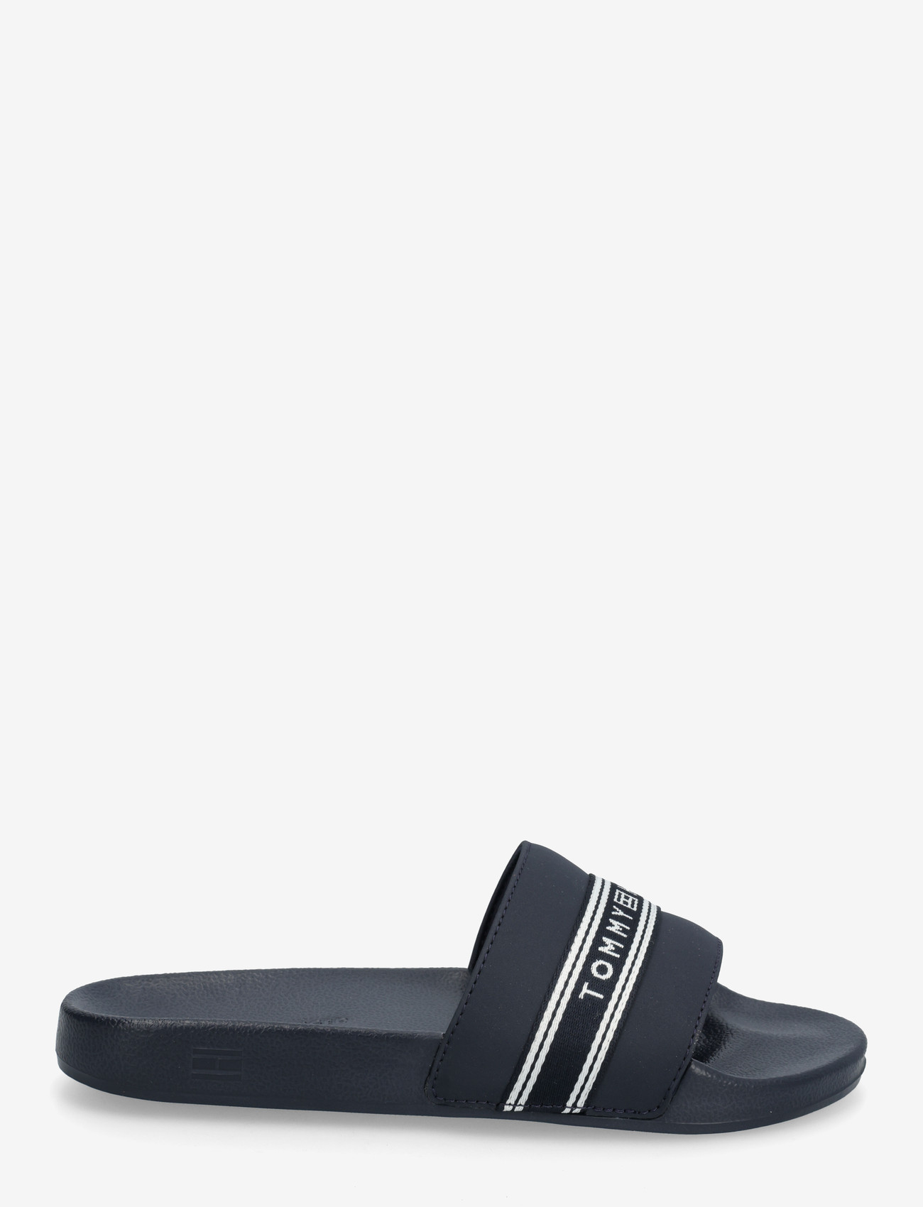 Tommy Hilfiger - TH WEBBING POOL SLIDE - kingad - space blue - 1