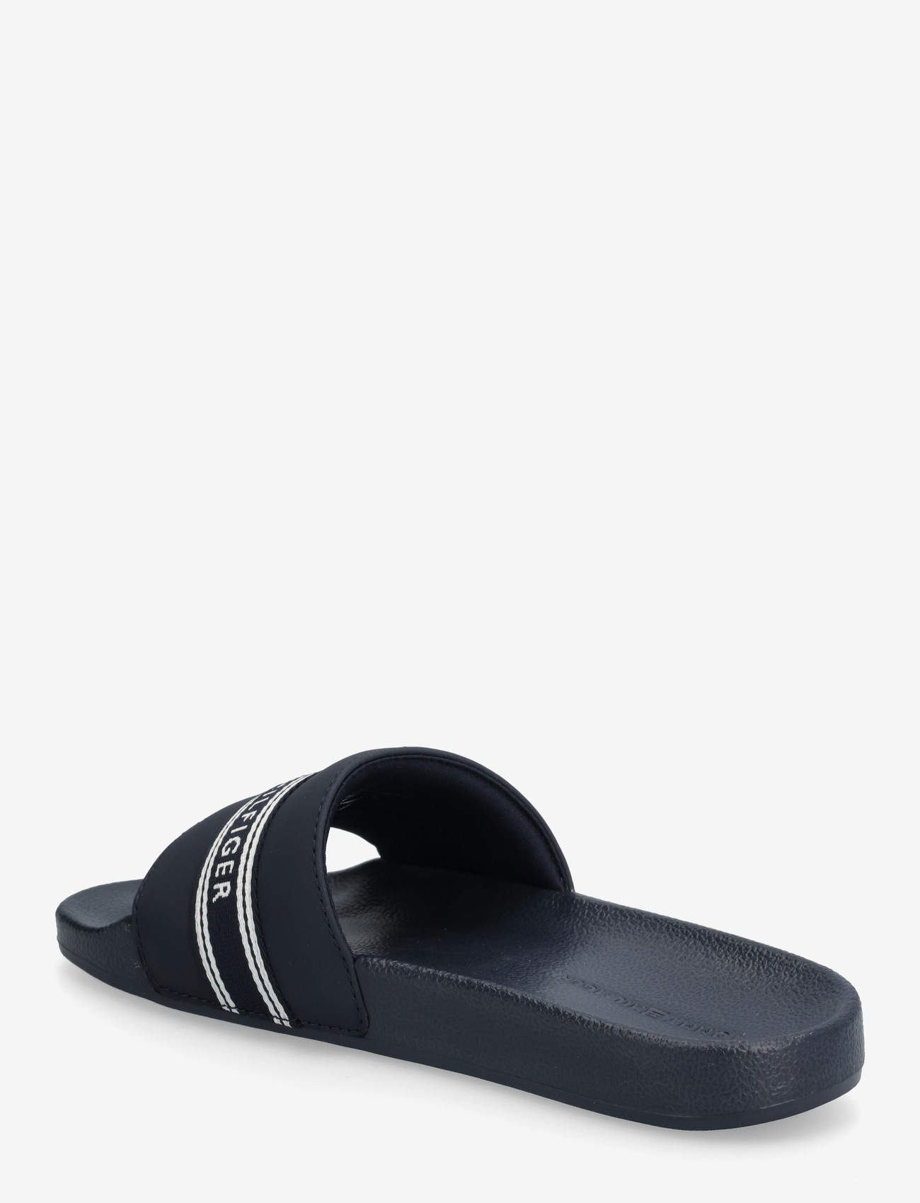 Tommy Hilfiger - TH WEBBING POOL SLIDE - kingad - space blue - 2