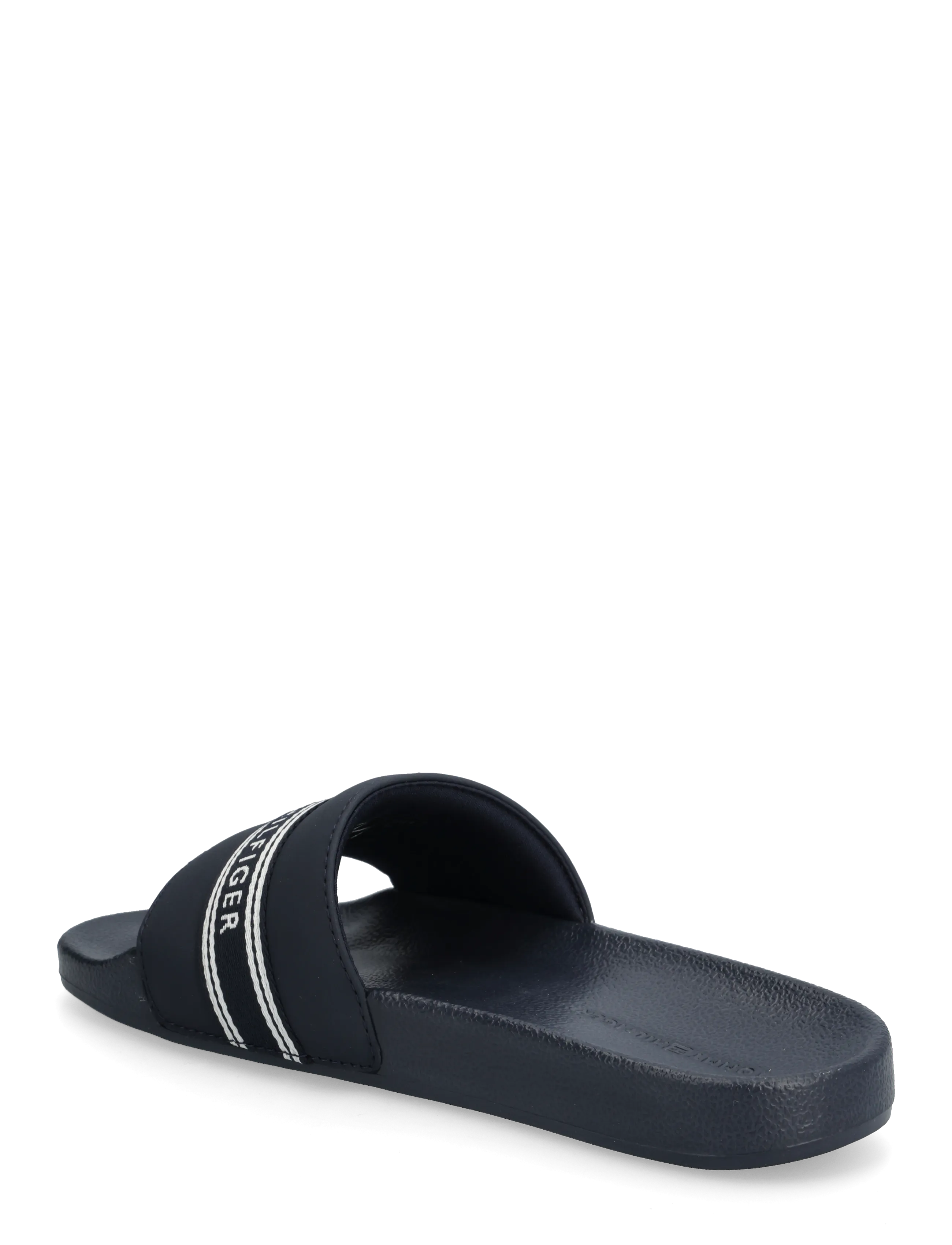 Tommy Hilfiger - TH WEBBING POOL SLIDE - pool-sandalen - space blue - 2
