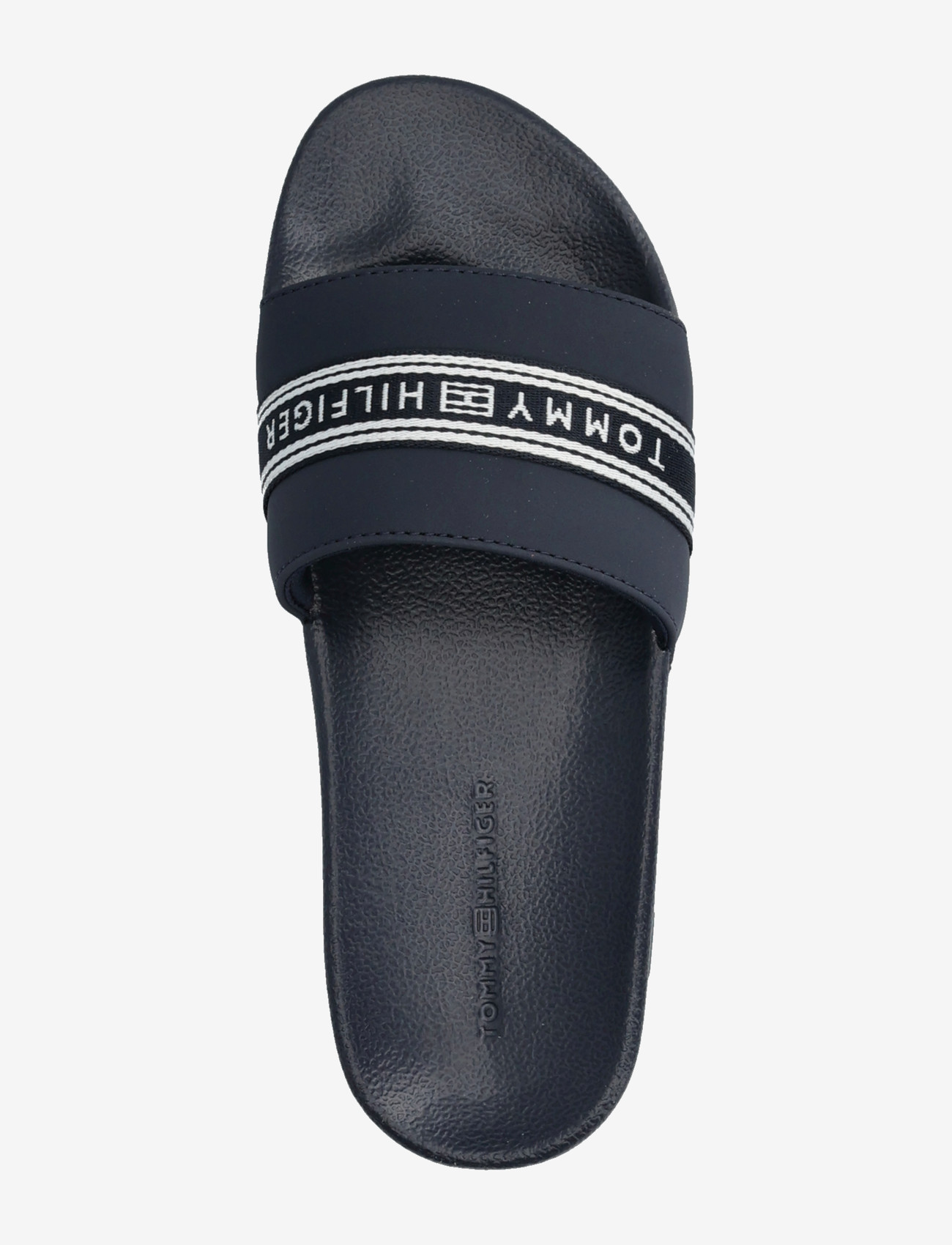Tommy Hilfiger - TH WEBBING POOL SLIDE - kingad - space blue - 3