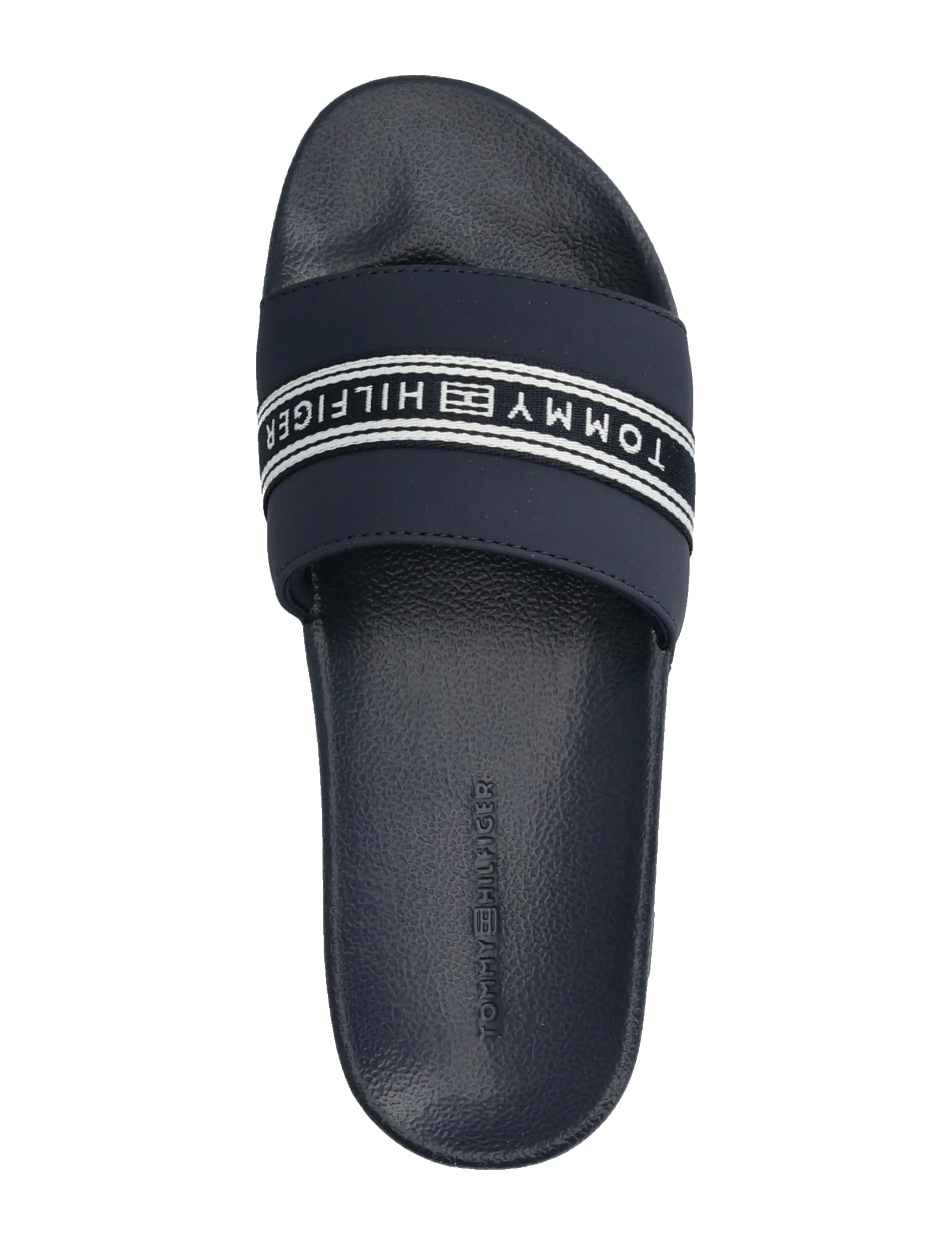 Tommy Hilfiger - TH WEBBING POOL SLIDE - pool-sandalen - space blue - 3
