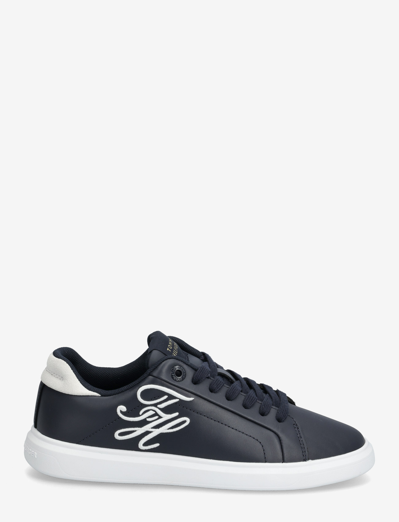 Tommy Hilfiger - TH ICON COURT SCRIPT - låga sneakers - space blue white - 1