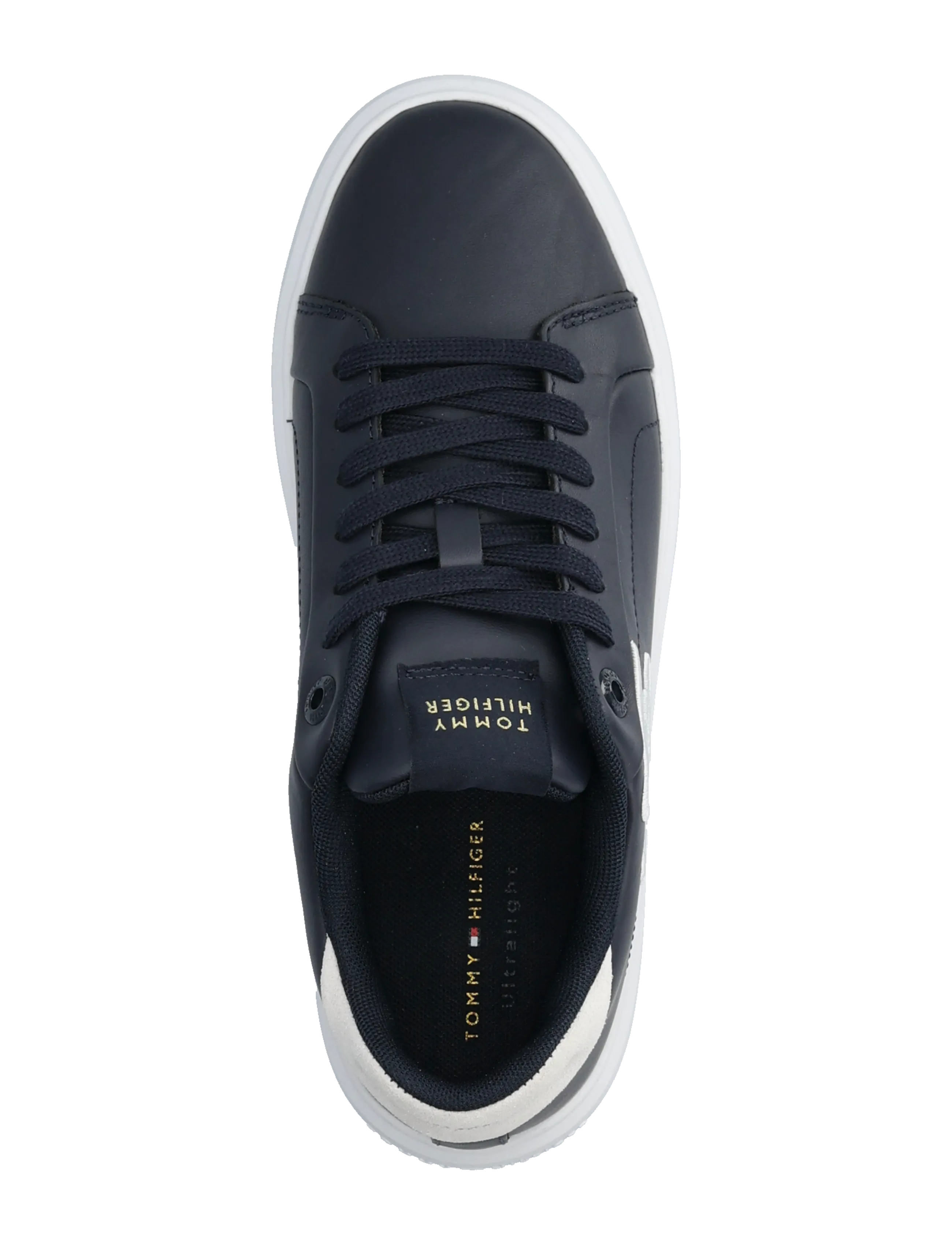 Tommy Hilfiger - TH ICON COURT SCRIPT - konfirmation - space blue white - 3