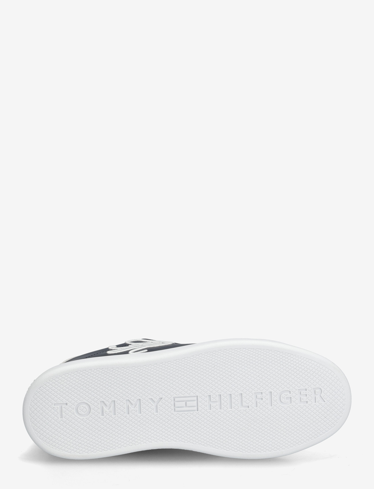Tommy Hilfiger - TH ICON COURT SCRIPT - låga sneakers - space blue white - 4