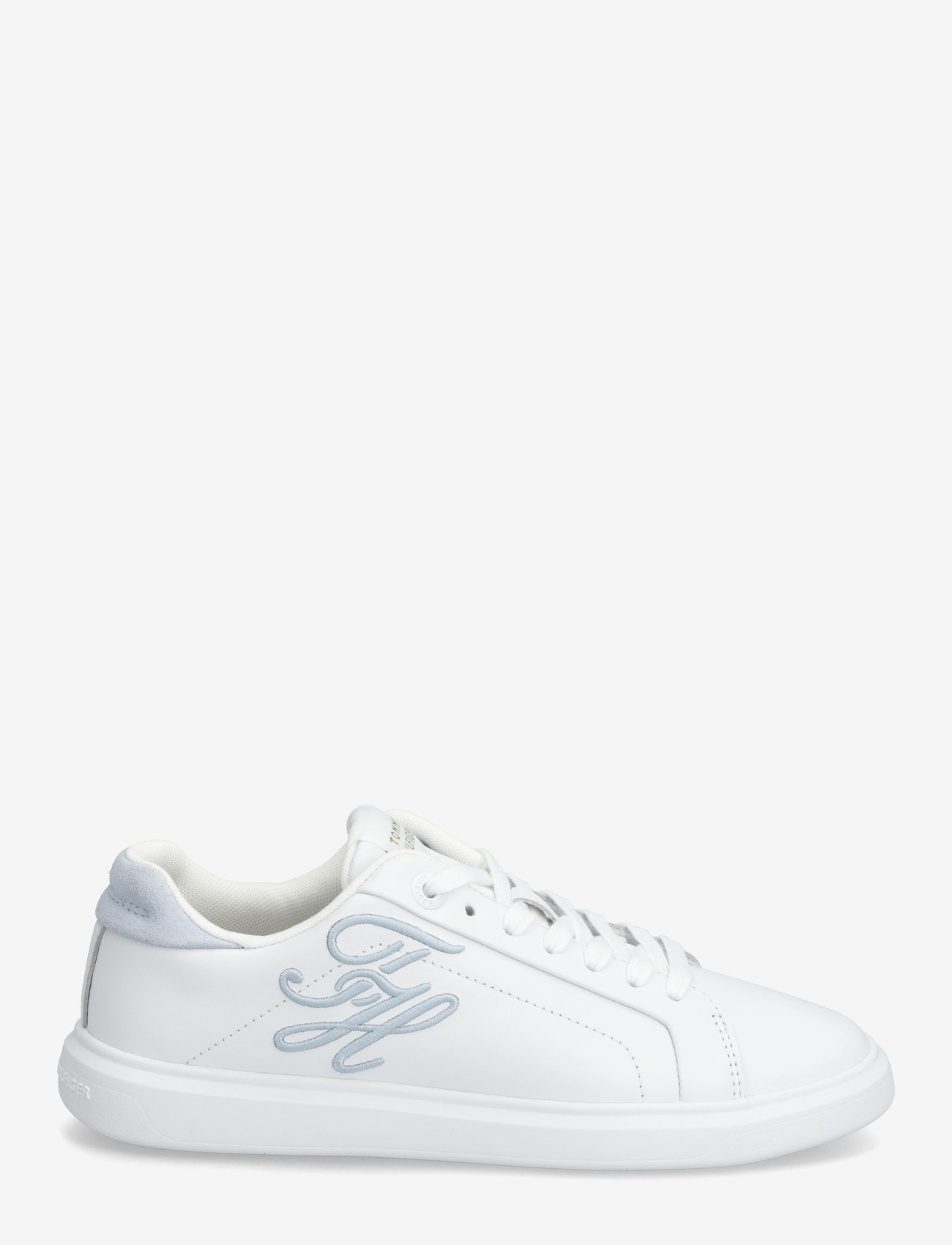 Tommy Hilfiger - TH ICON COURT SCRIPT - konfirmationstøj - white breezy blue - 1