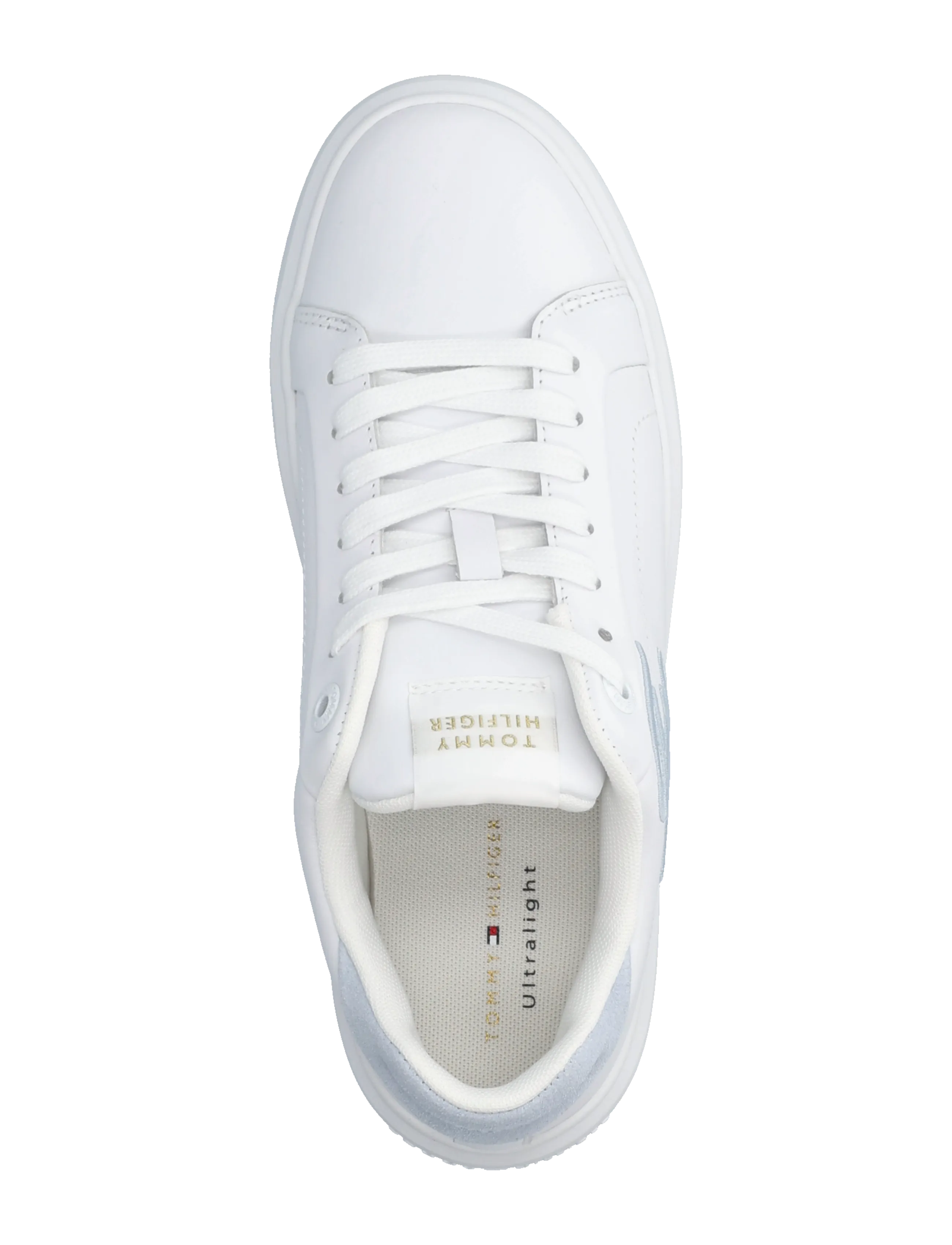 Tommy Hilfiger - TH ICON COURT SCRIPT - confirmation - white breezy blue - 3