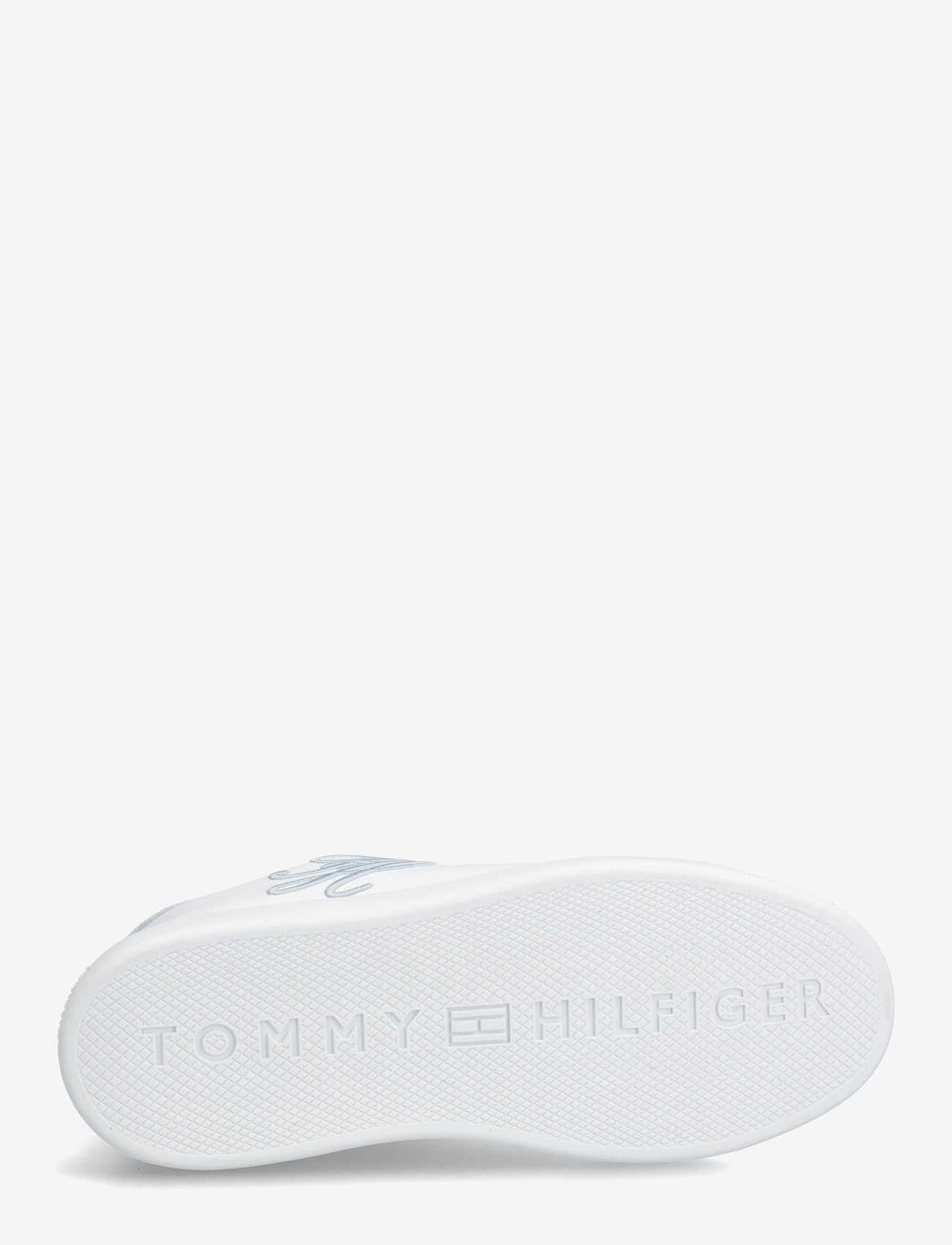 Tommy Hilfiger - TH ICON COURT SCRIPT - konfirmationstøj - white breezy blue - 4