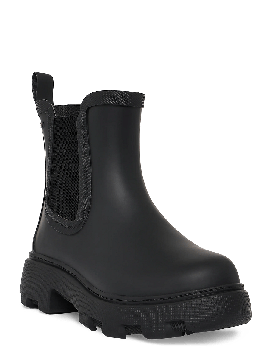 Tommy Hilfiger - RUBBER FLAG CLEATED RAINBOOT - alltags-style - black - 0