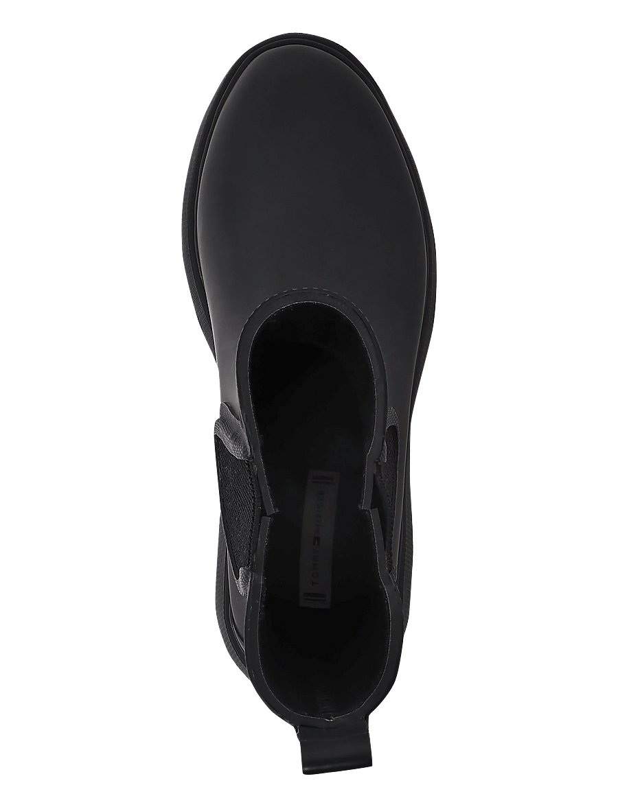 Tommy Hilfiger - RUBBER FLAG CLEATED RAINBOOT - alltags-style - black - 3