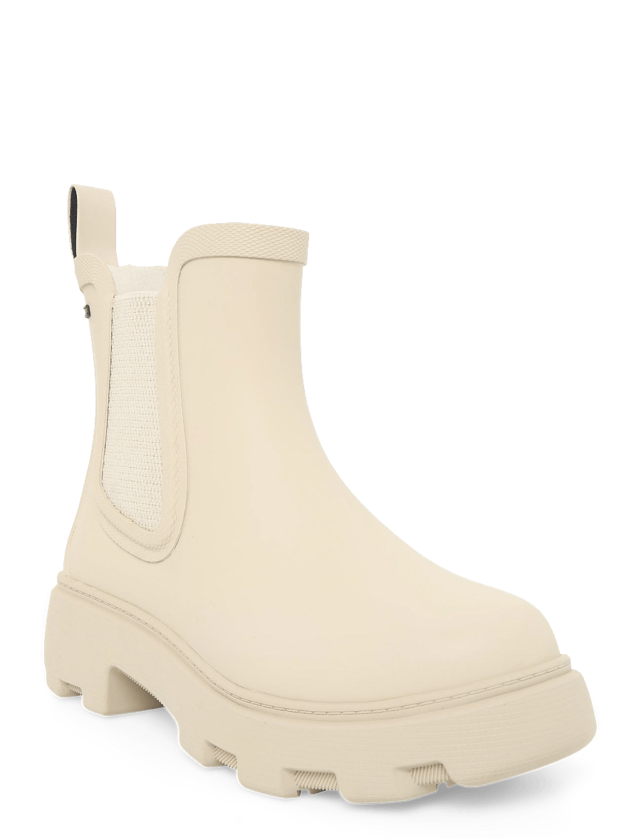 Tommy Hilfiger - RUBBER FLAG CLEATED RAINBOOT - alltags-style - classic beige - 0