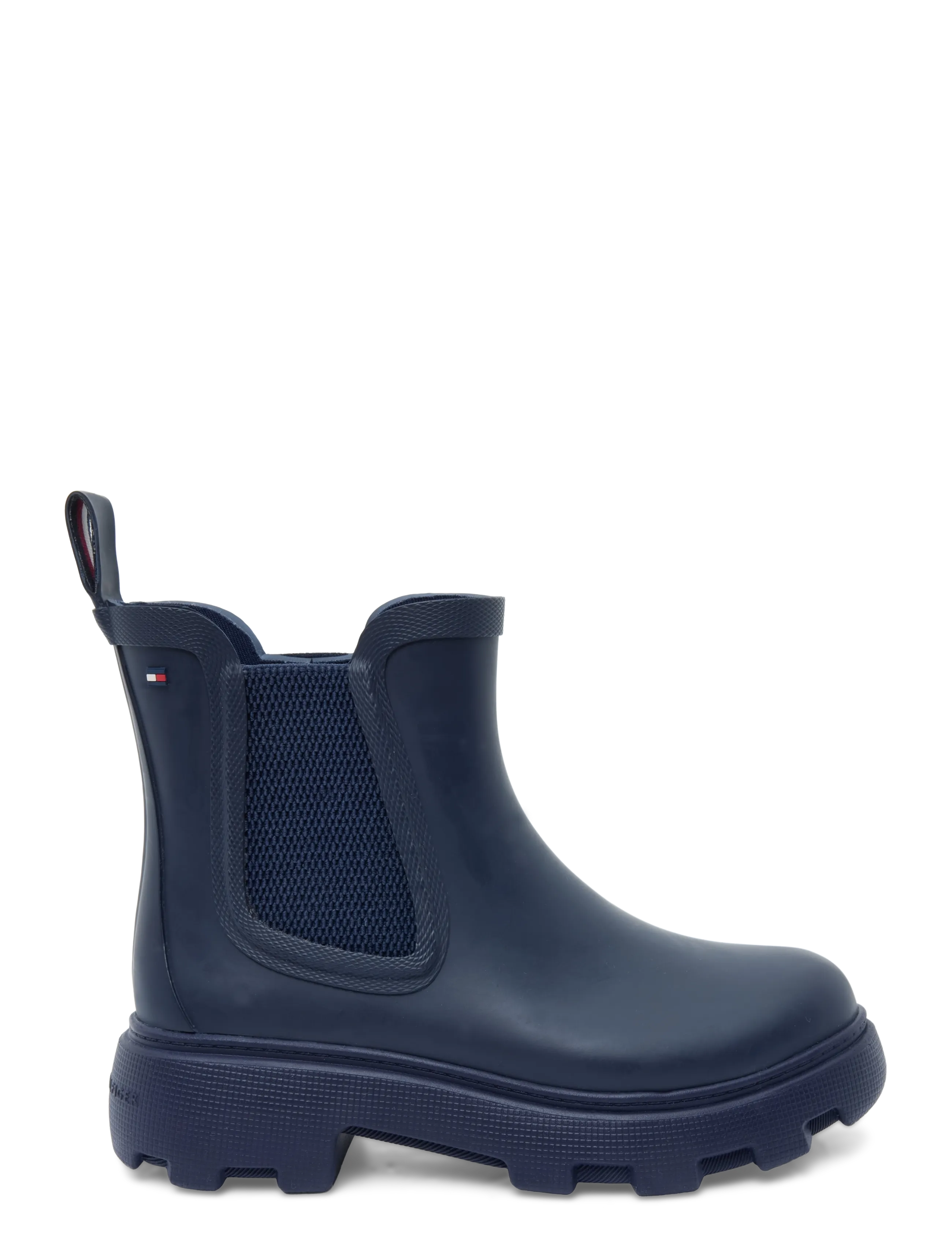 Tommy Hilfiger - RUBBER FLAG CLEATED RAINBOOT - alltags-style - space blue - 2
