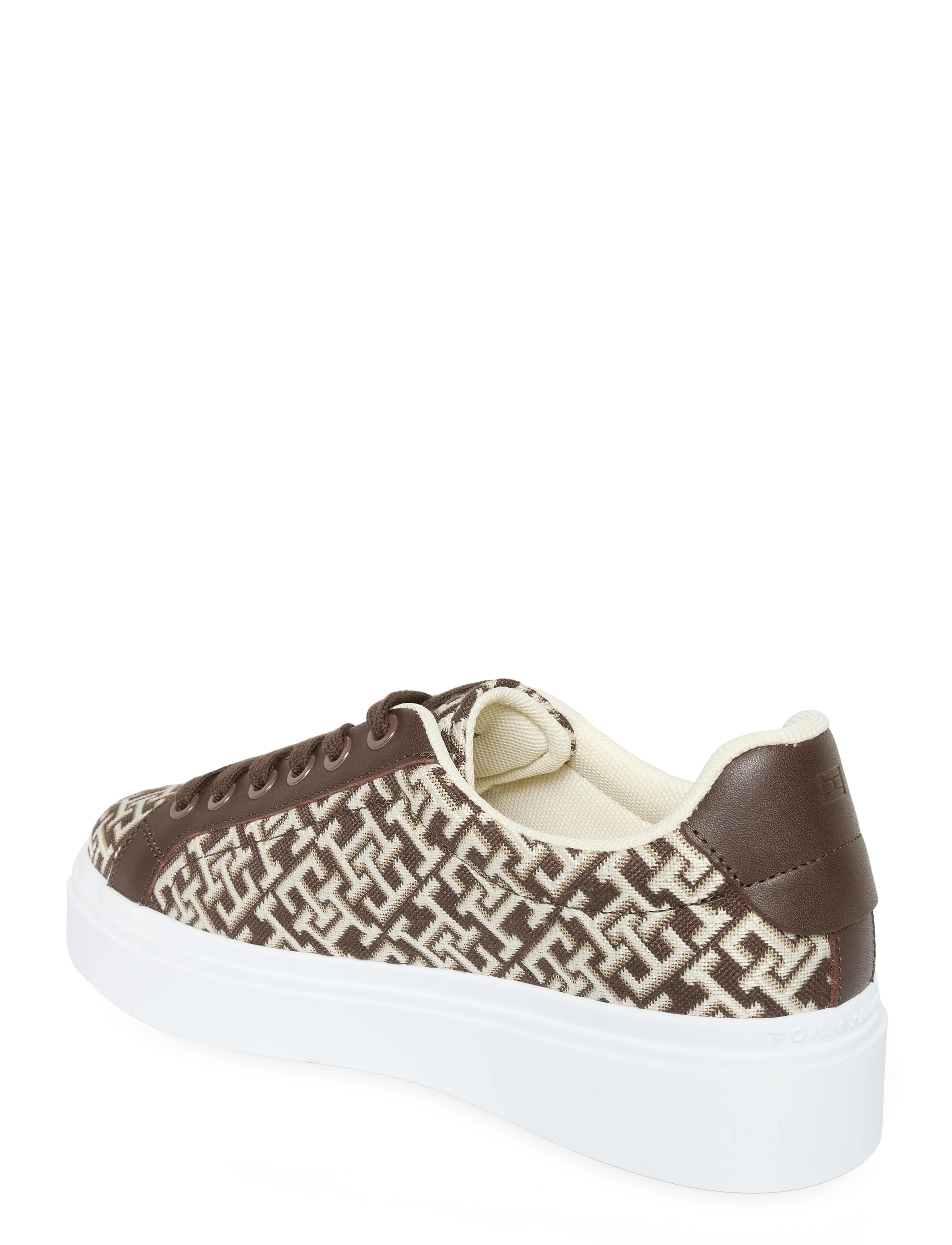 Tommy Hilfiger - TH CHIC PLATFORM MONOGRAM - rich walnut - 1