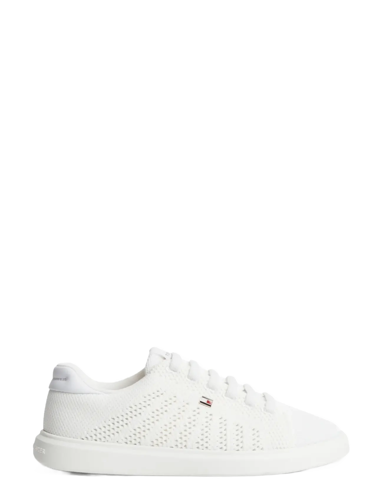 Tommy Hilfiger - TH ICON LIGHT KNIT SNEAKER - niedrige sneakers - ecru - 4