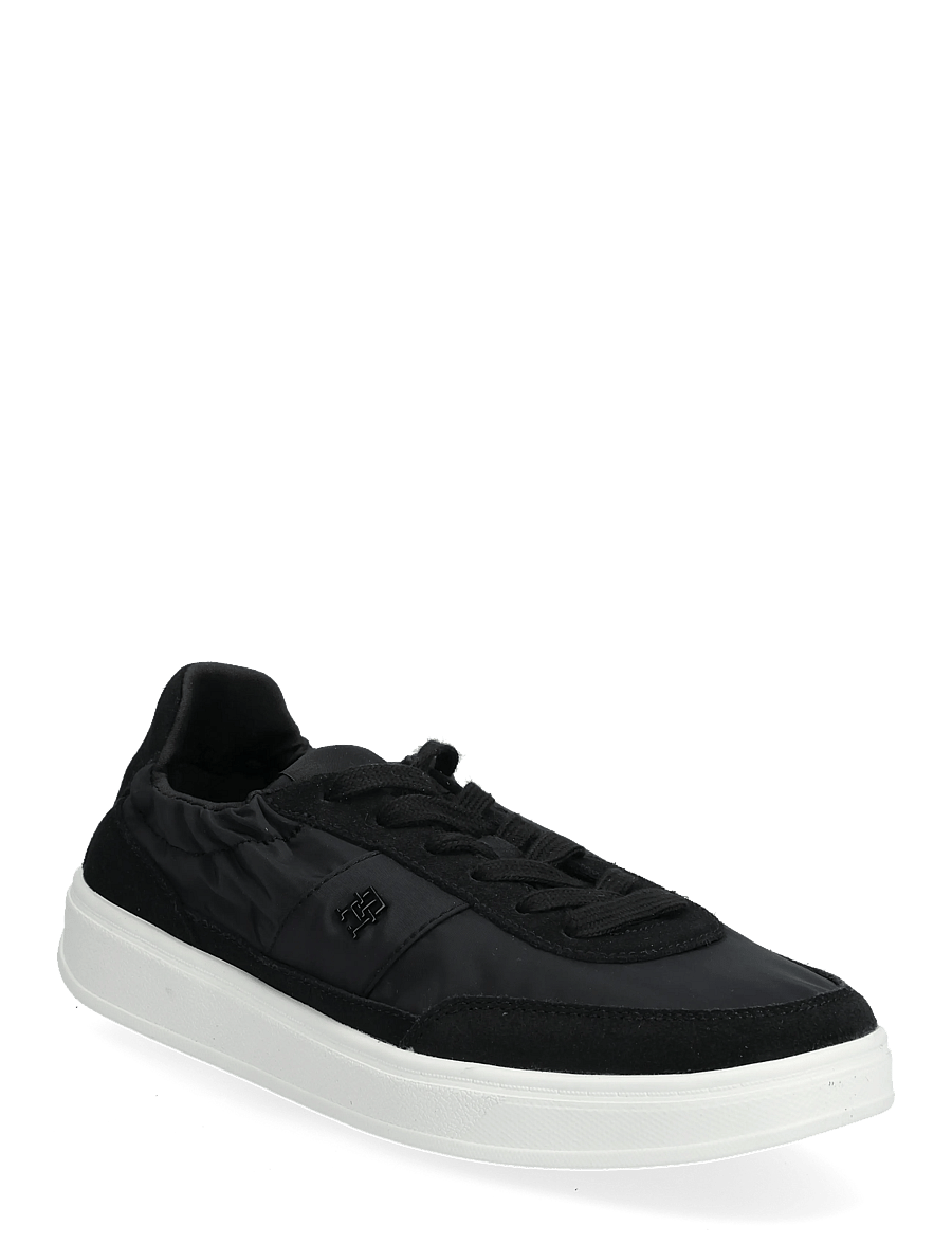 Tommy Hilfiger - TH HERITAGE NYLON SNEAKER - konfirmationstøj - black - 0