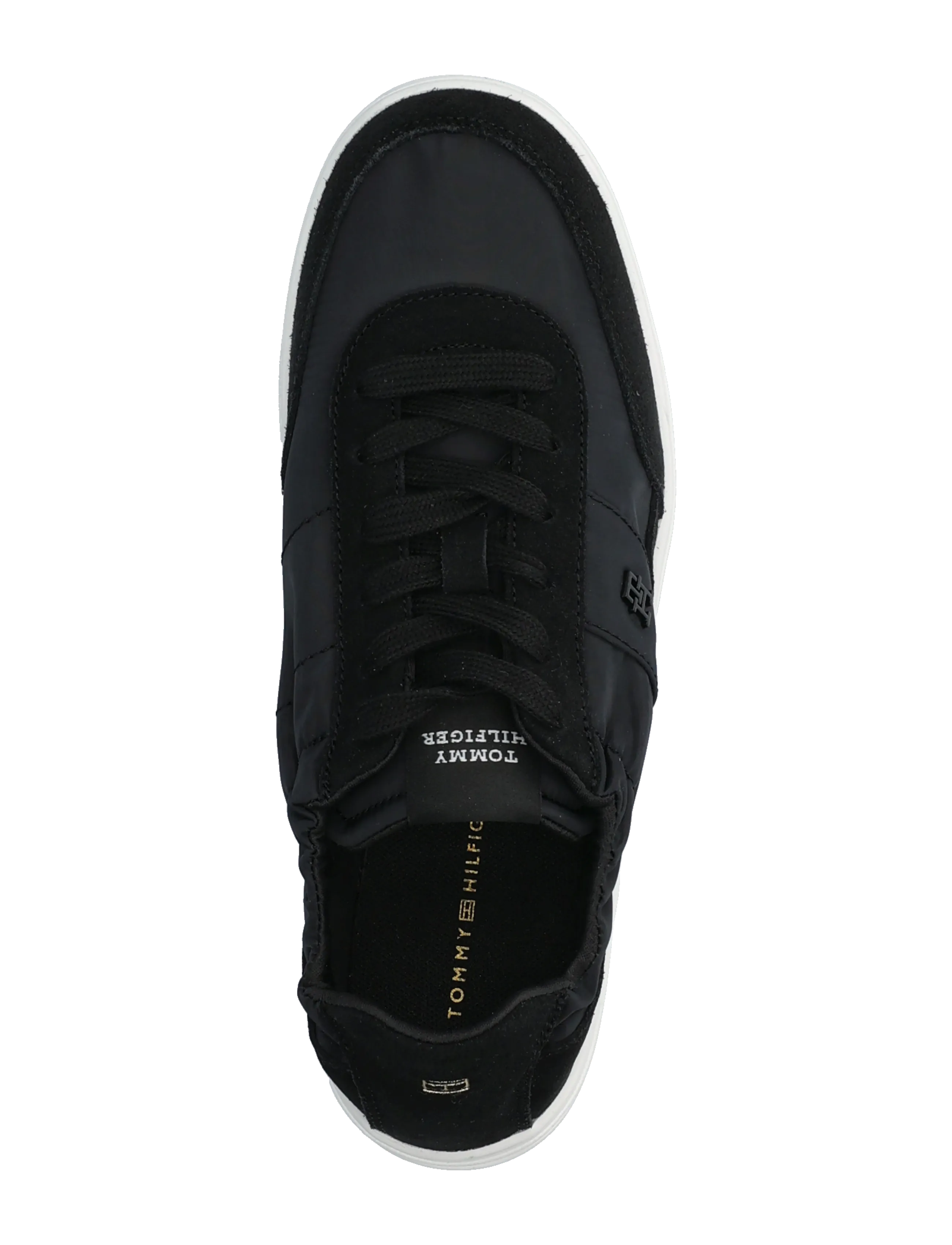 Tommy Hilfiger - TH HERITAGE NYLON SNEAKER - konfirmationstøj - black - 3