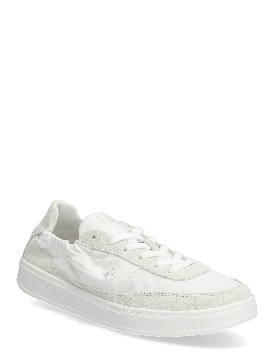Tommy Hilfiger - TH HERITAGE NYLON SNEAKER - konfirmationstøj - white - 0