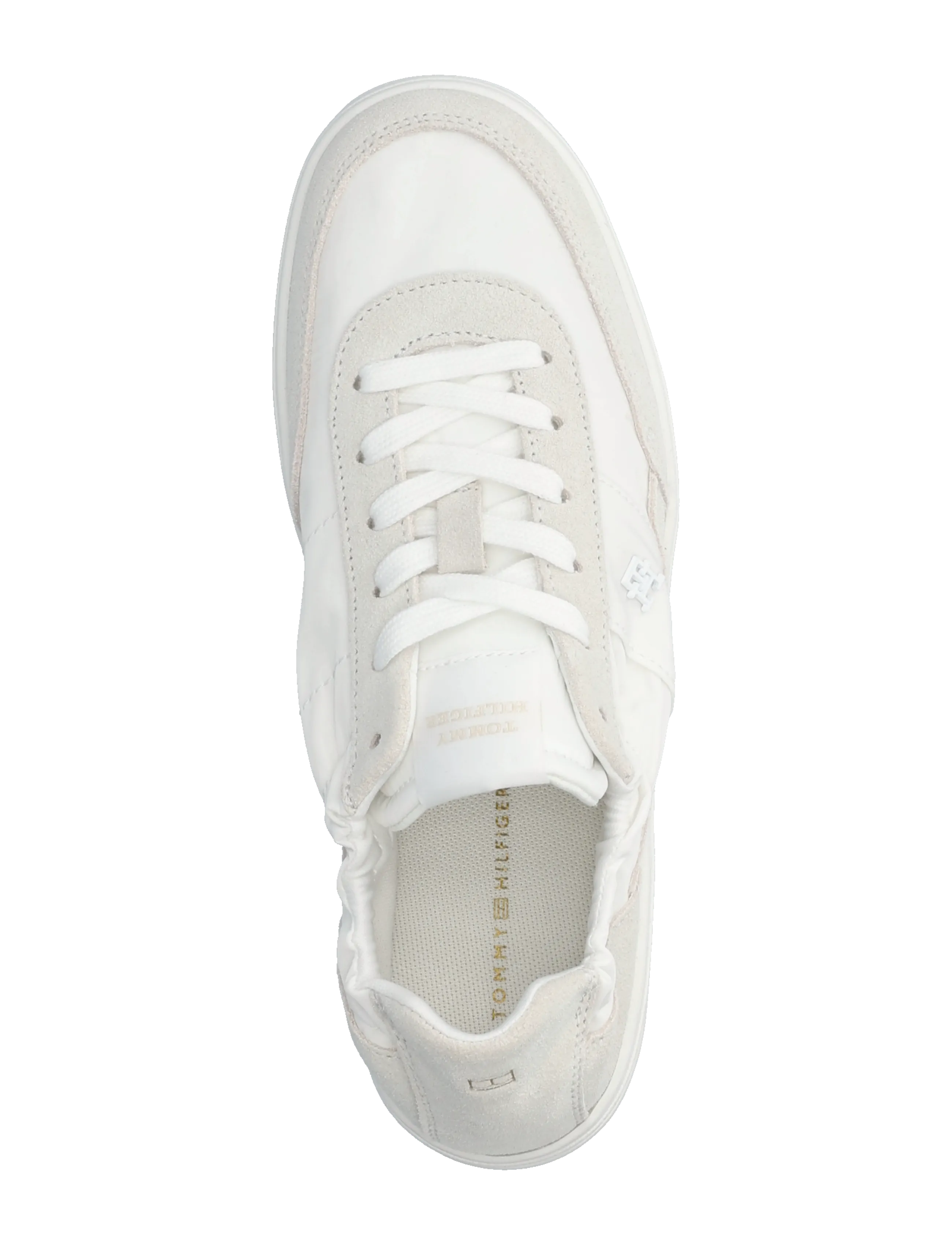 Tommy Hilfiger - TH HERITAGE NYLON SNEAKER - konfirmationstøj - white - 3