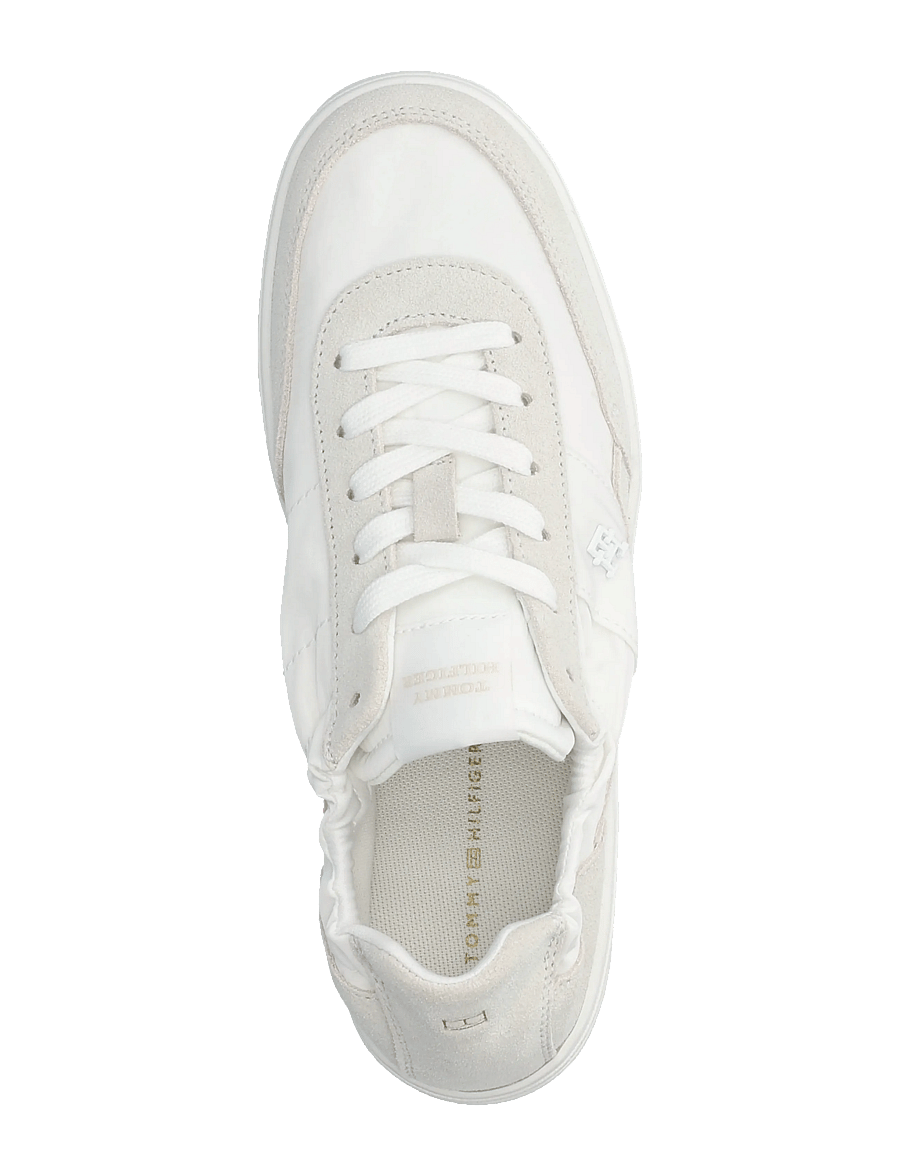 Tommy Hilfiger - TH HERITAGE NYLON SNEAKER - konfirmationstøj - white - 3