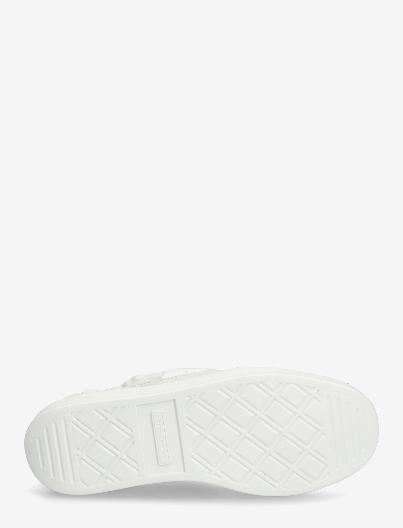 Tommy Hilfiger - TH HERITAGE NYLON SNEAKER - laisvalaikio batai žemu aulu - white - 4