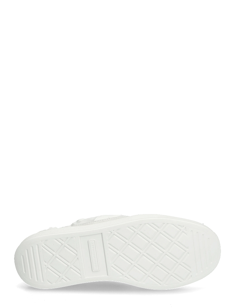 Tommy Hilfiger - TH HERITAGE NYLON SNEAKER - laisvalaikio batai žemu aulu - white - 4