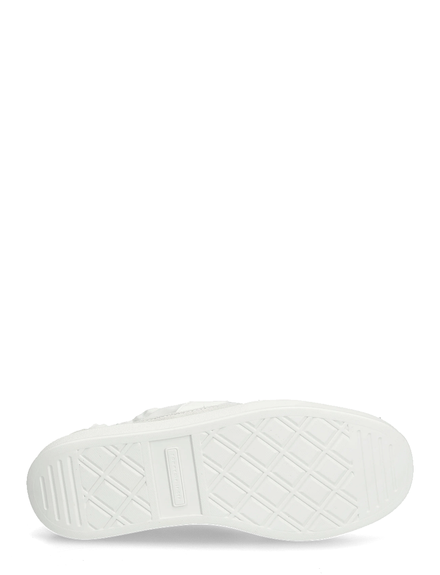 Tommy Hilfiger - TH HERITAGE NYLON SNEAKER - konfirmationstøj - white - 4