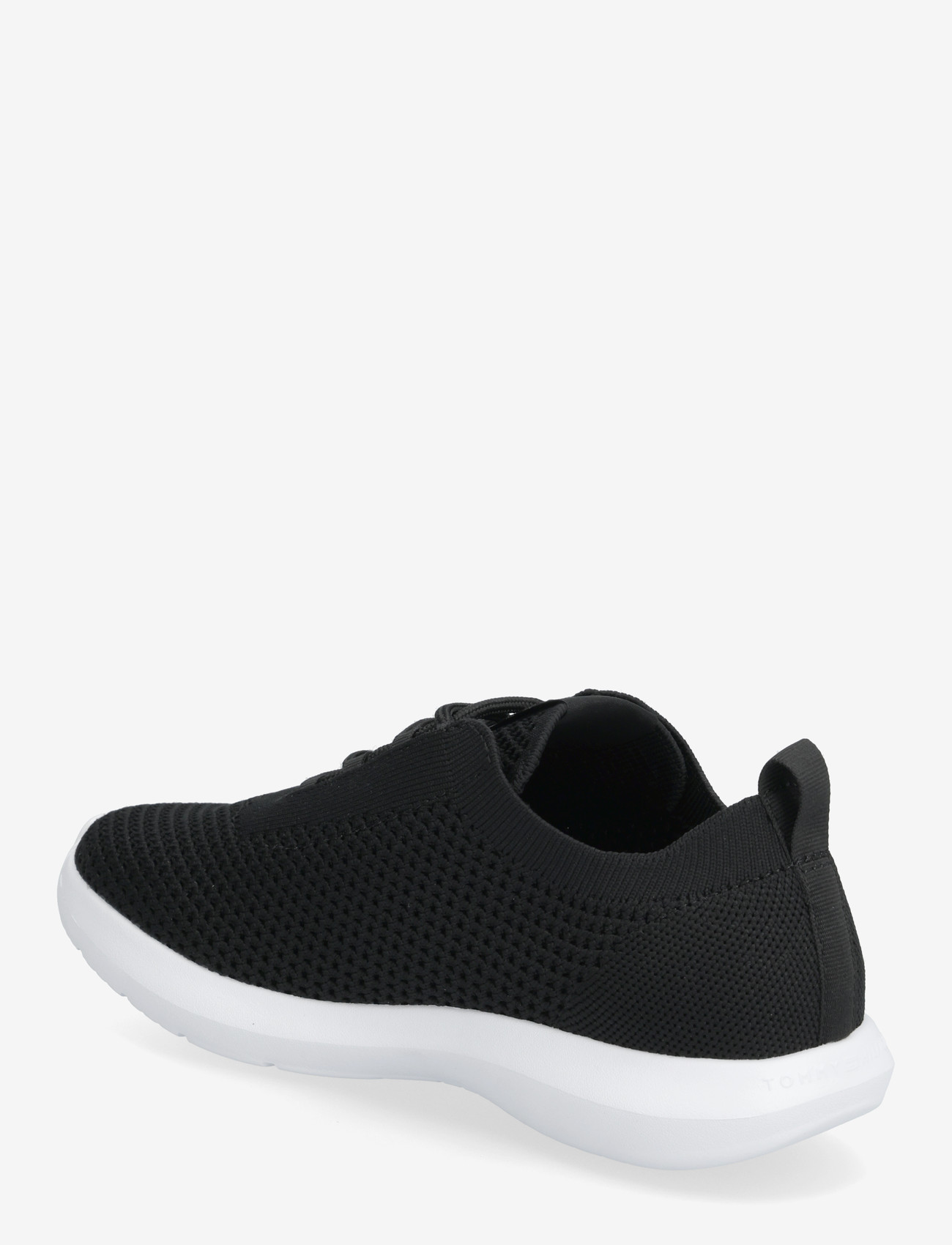 Tommy Hilfiger - TH KNIT RUNNER - lave sneakers - black - 2